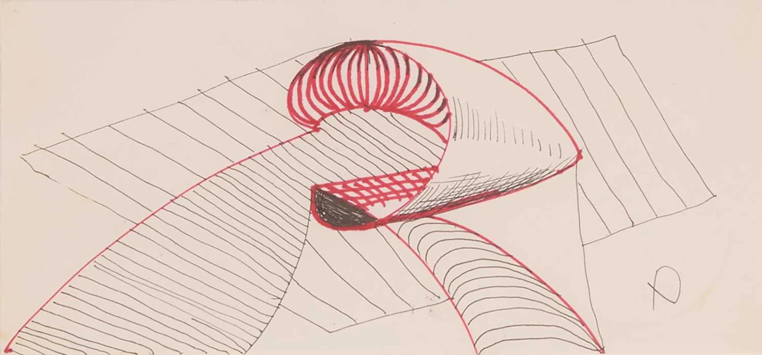 ▲ David Hockney OM CH RA (British, 1937-2026) Untitled abstract