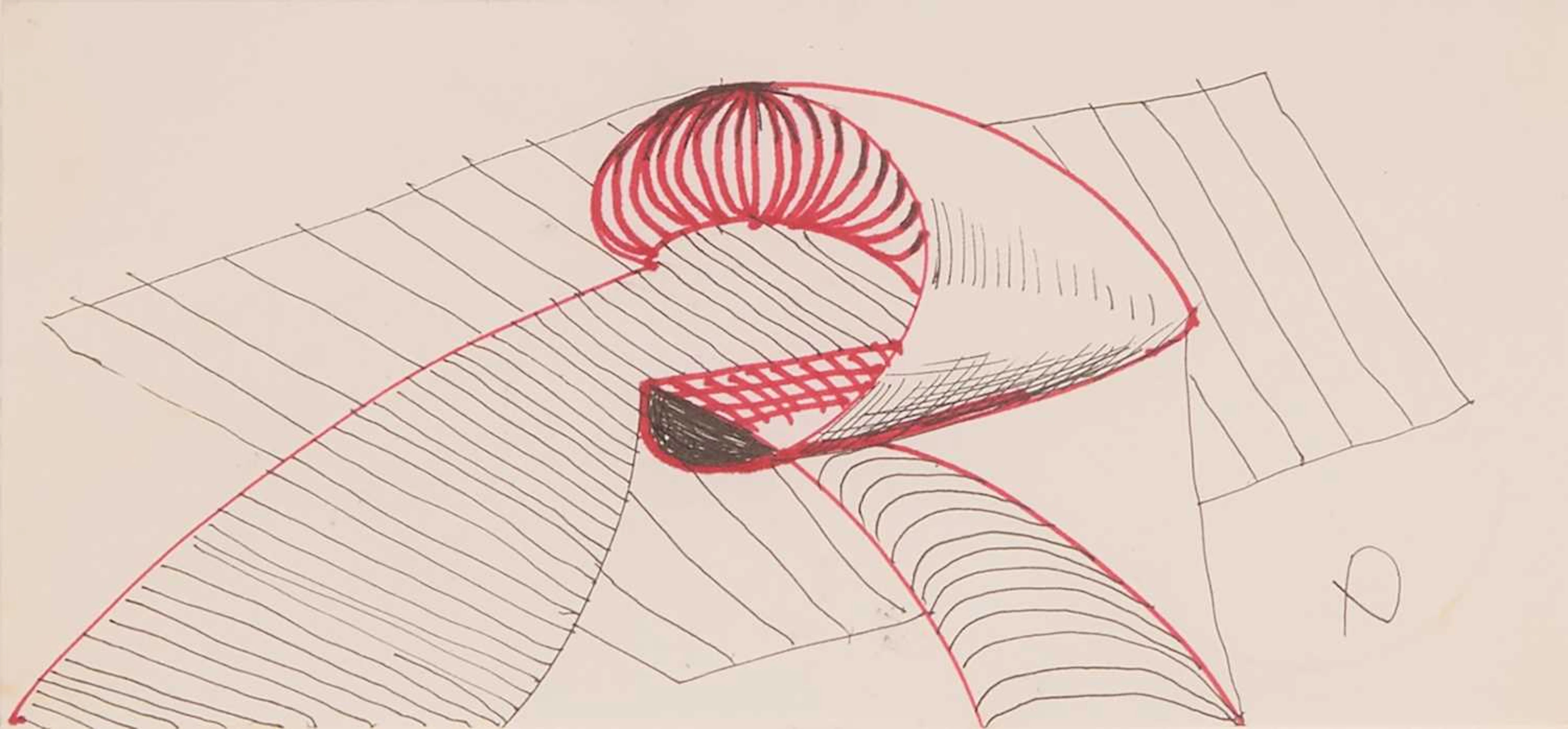 ▲ David Hockney OM CH RA (British, 1937-2026) Untitled abstract