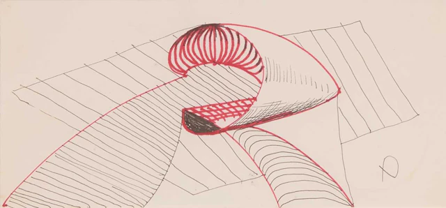 ▲ David Hockney OM CH RA (British, 1937-2026) Untitled abstract