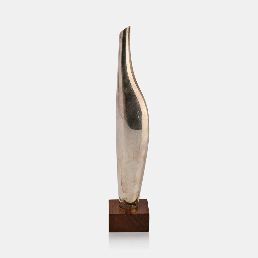 ▲ Tapio Wirkkala (Finnish, 1915-1985) a silver vase