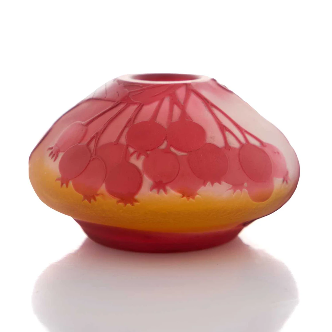 Émile Gallé (French, 1846-1904) a cameo glass vase, circa 1904-1914, French