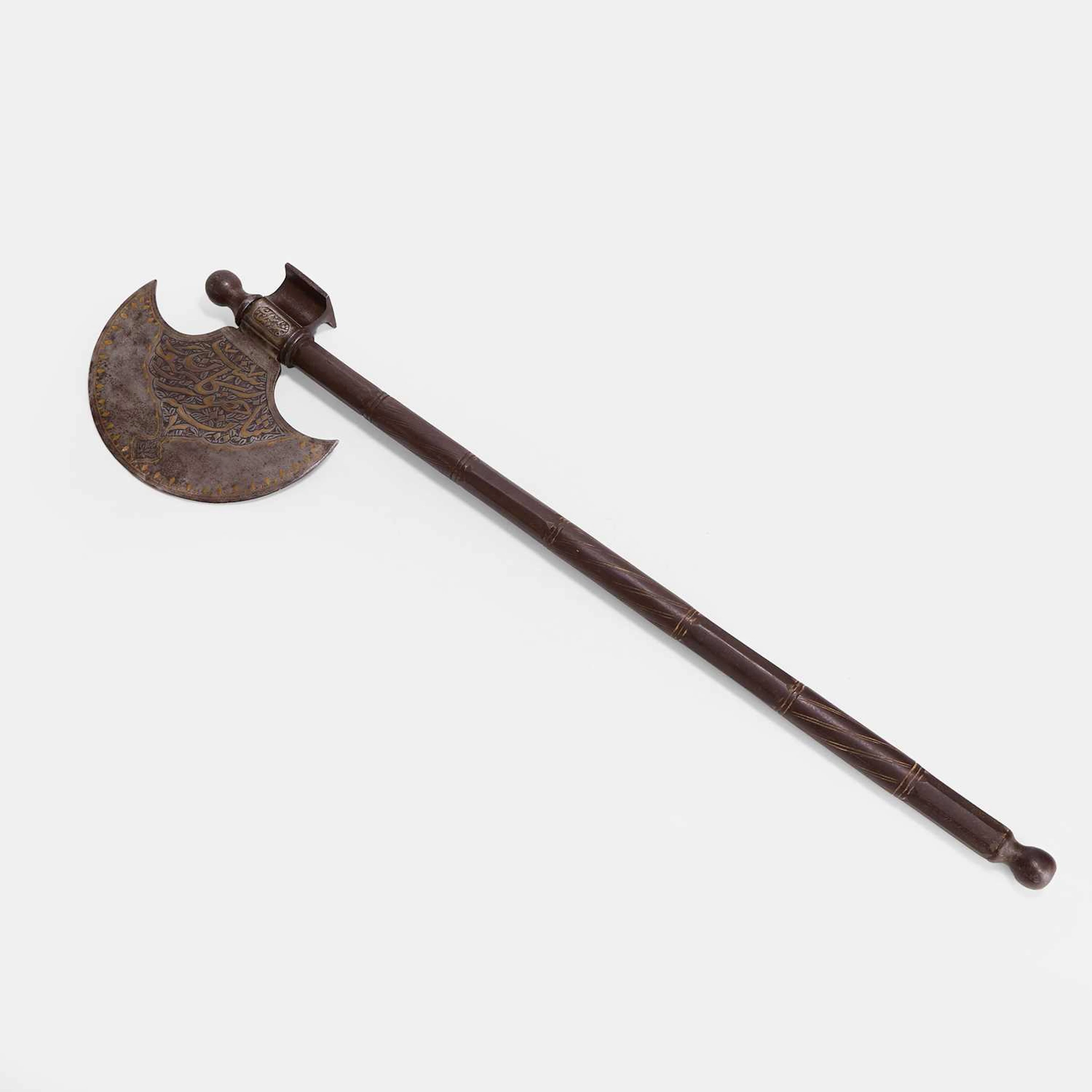 A Persian axe 'sare-h tabar' 19th century