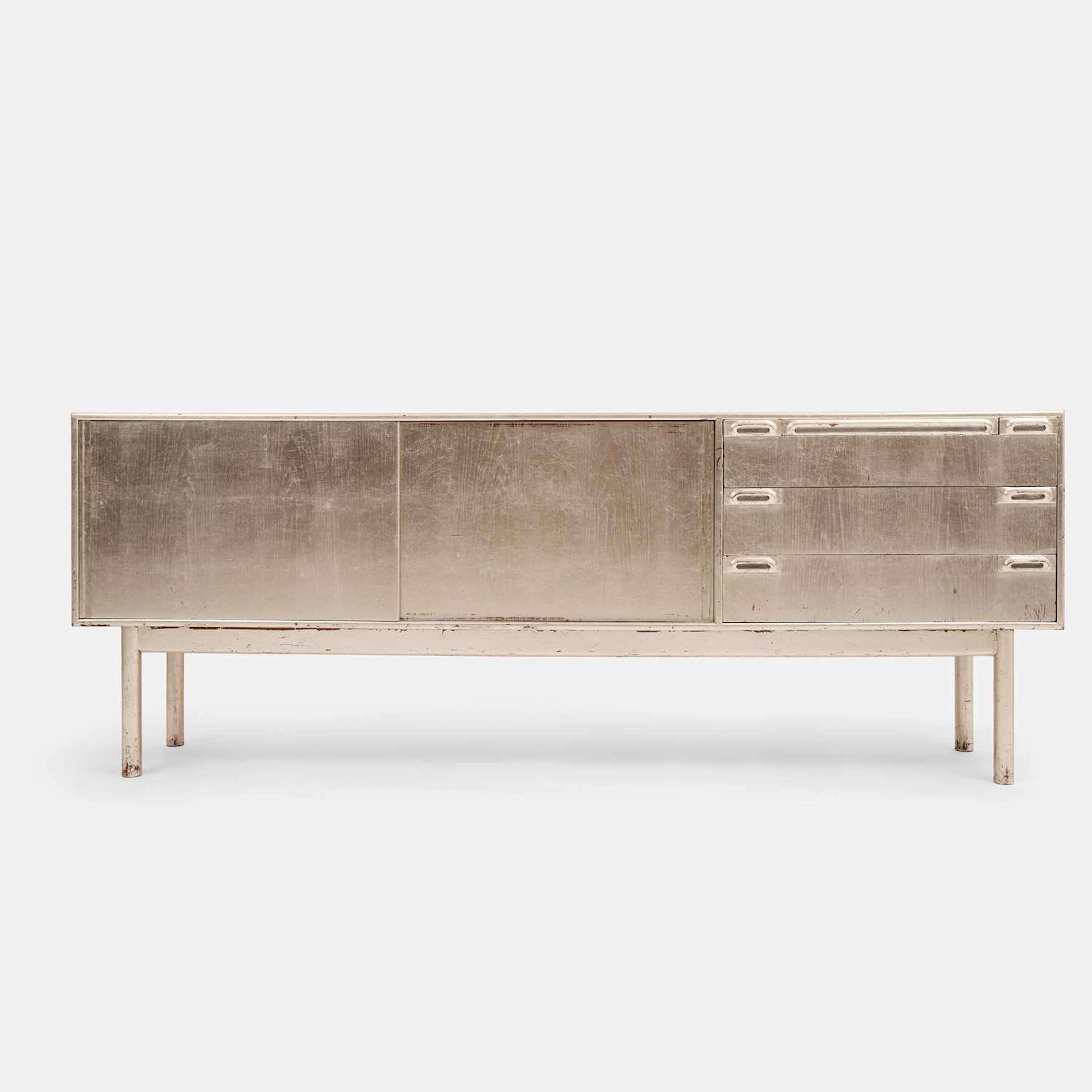 McIntosh a painted teak sideboard
