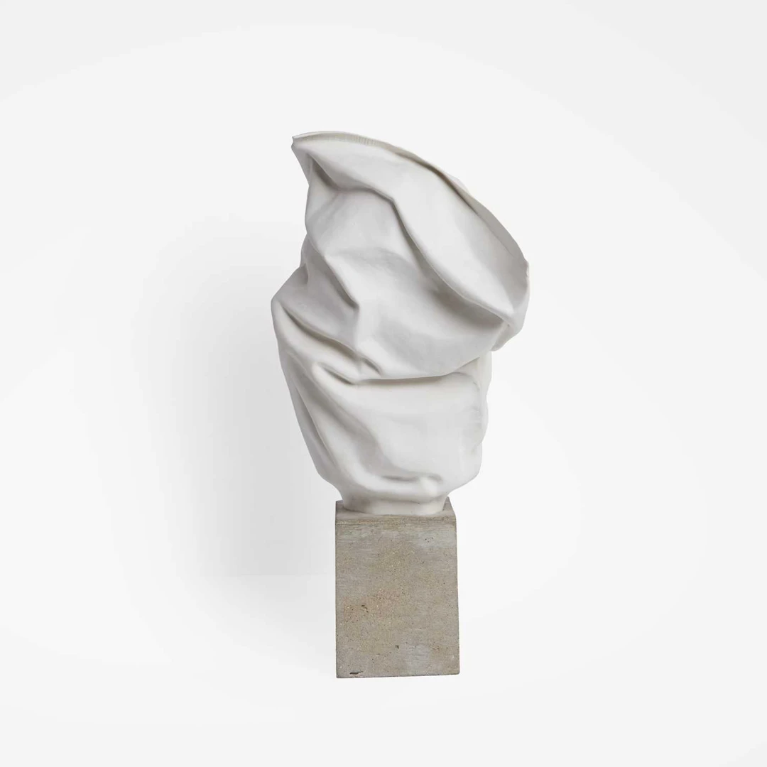 ▲ James B Webster (British, b.1978) an abstract sculpture