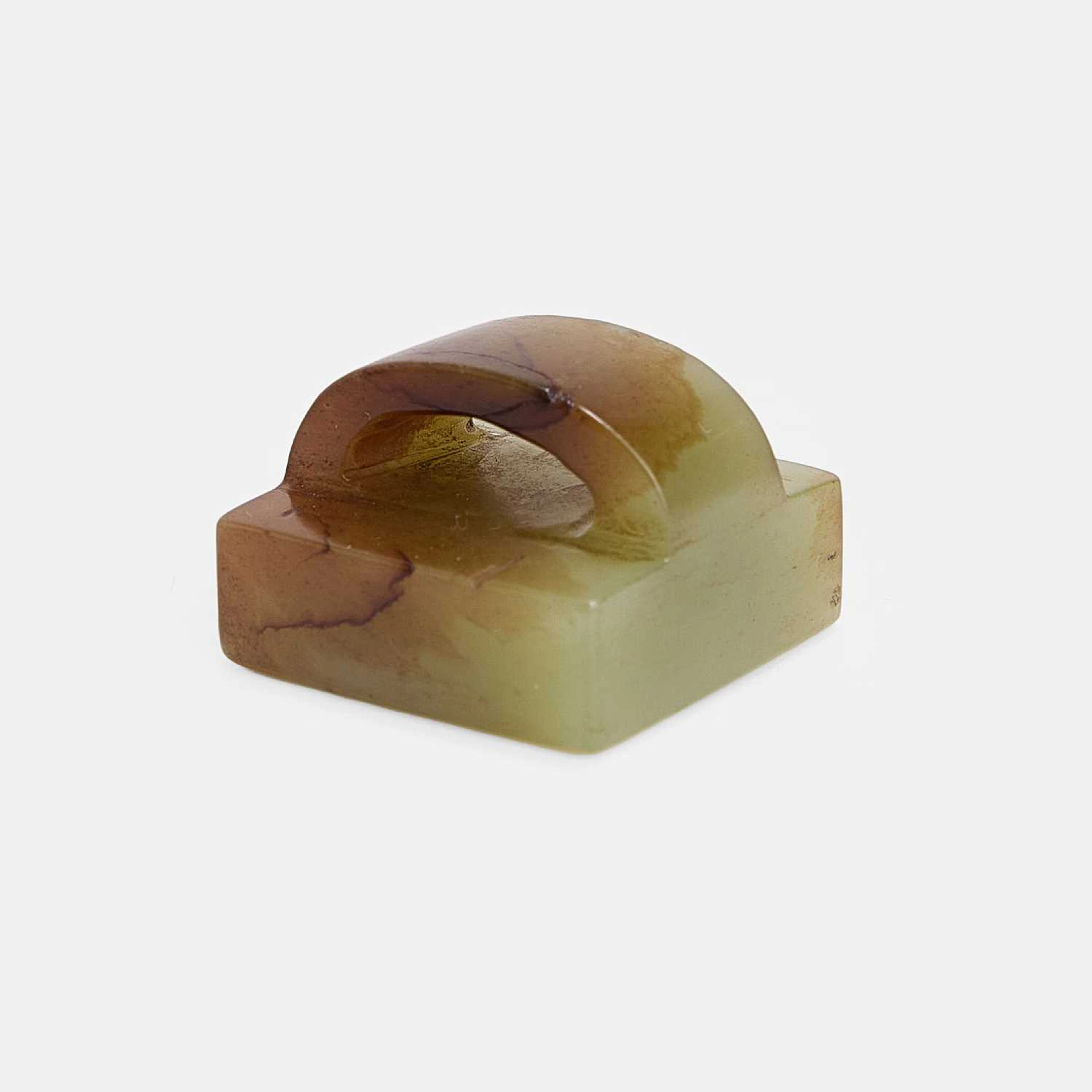 A Chinese jade seal Song dynasty (960-1279)