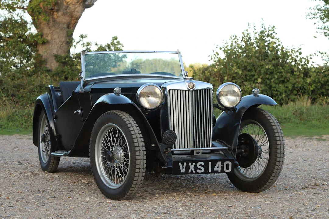 1947 MG TC roadster Long-term ownership from 1947 until 2023