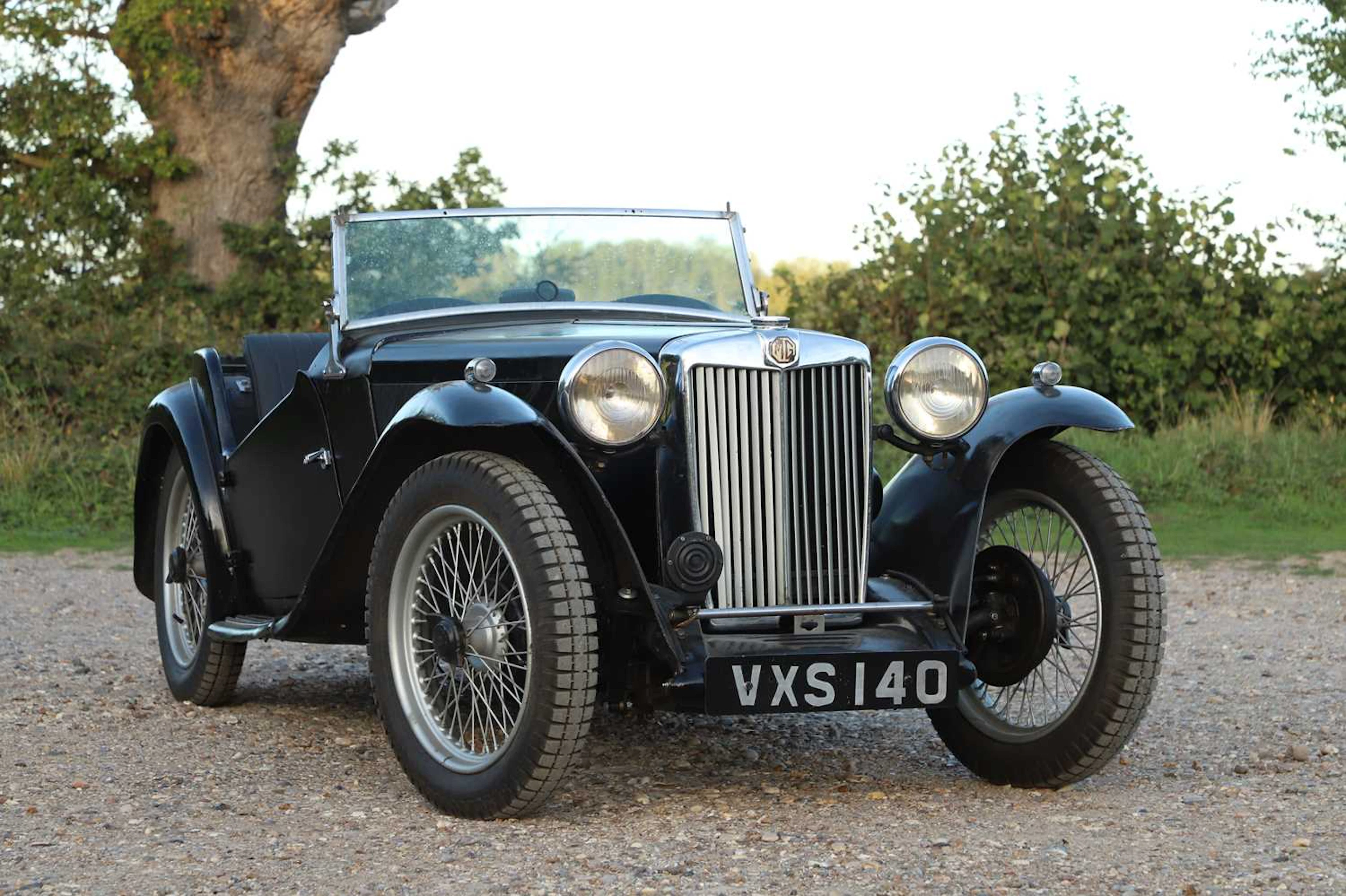 1947 MG TC roadster Long-term ownership from 1947 until 2023