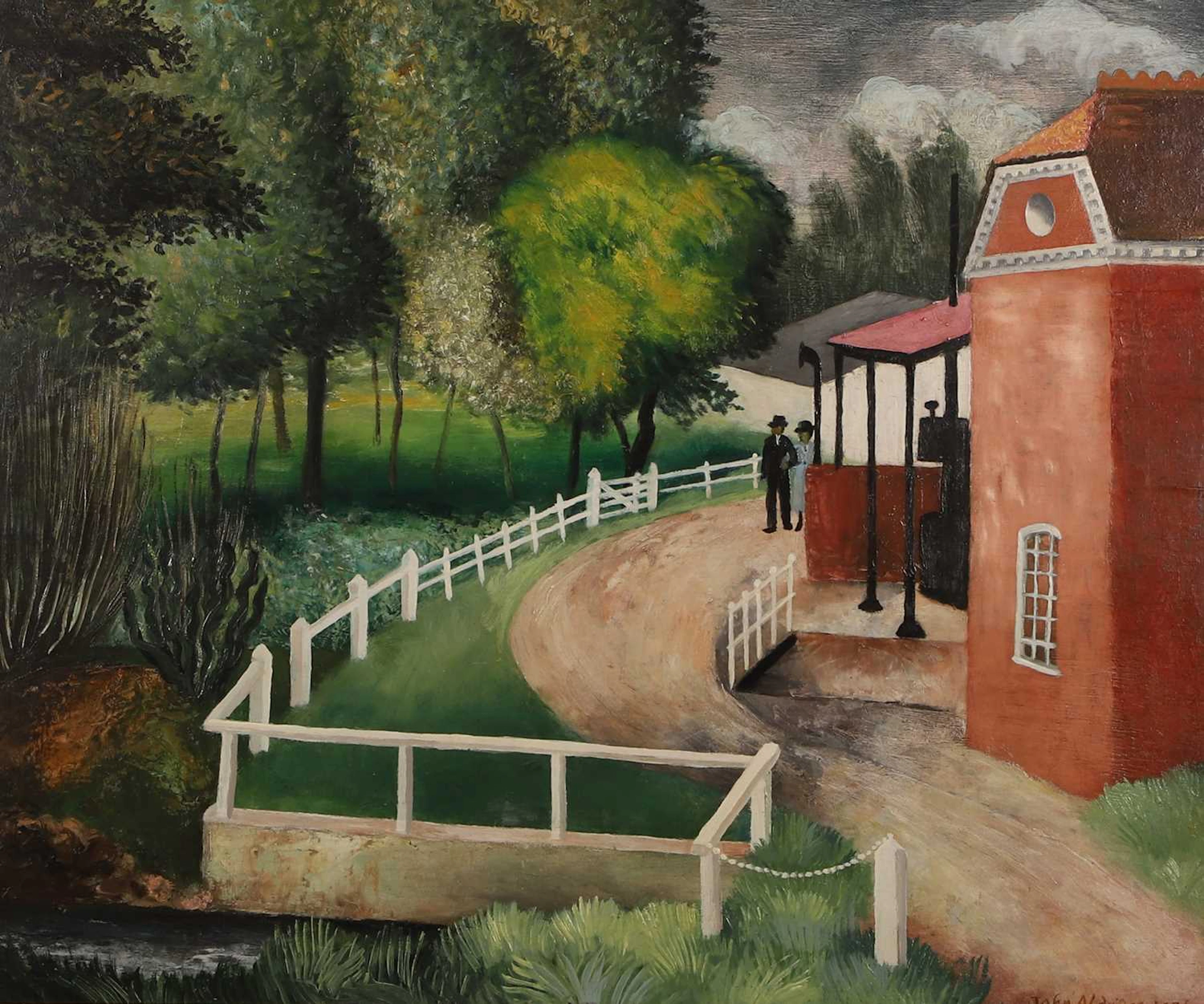 ▲ John Aldridge RA (British, 1905-1983) Hovis Watermill, Andover