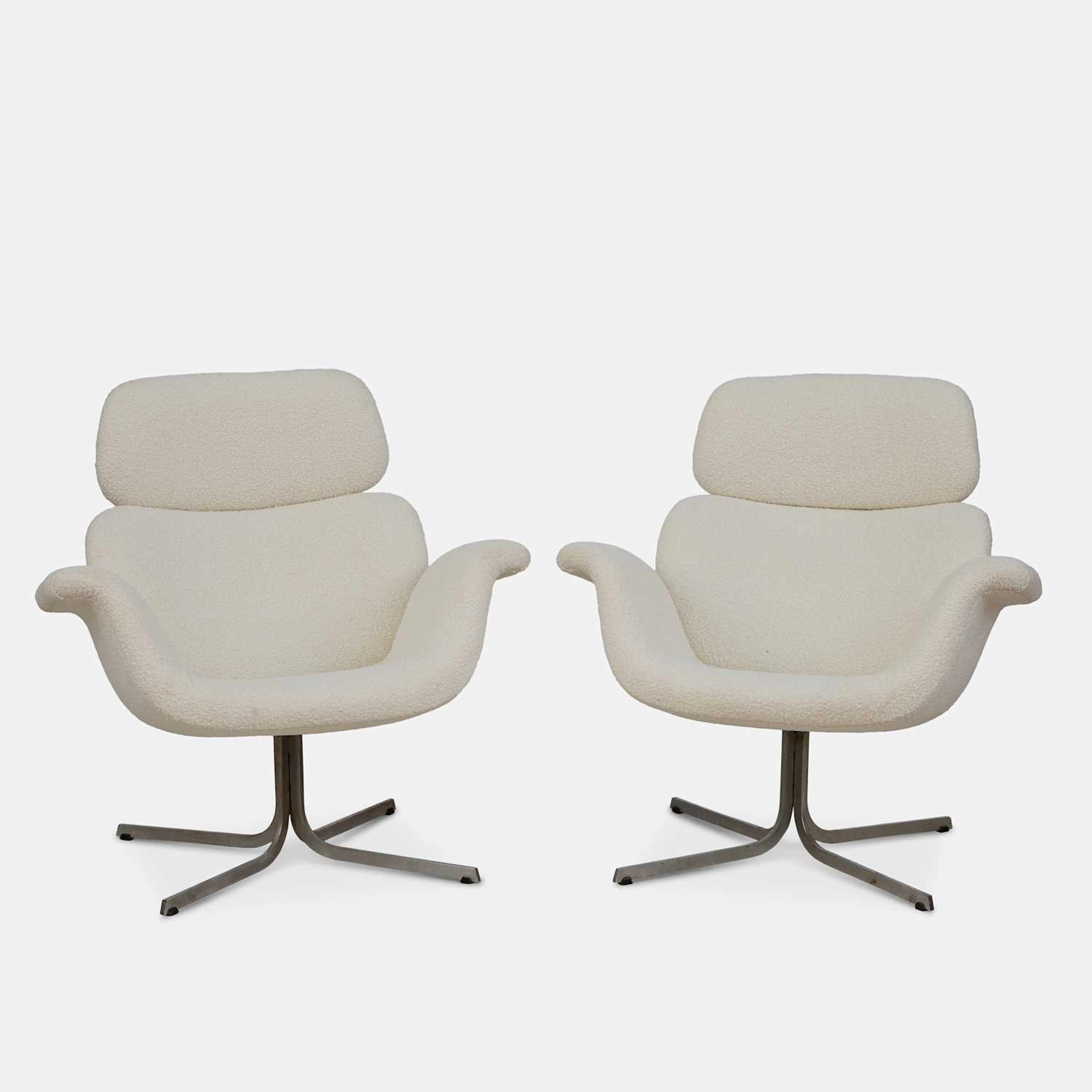 Pierre Paulin (French, 1927-2009) for Artifort a pair of 'Model 545'