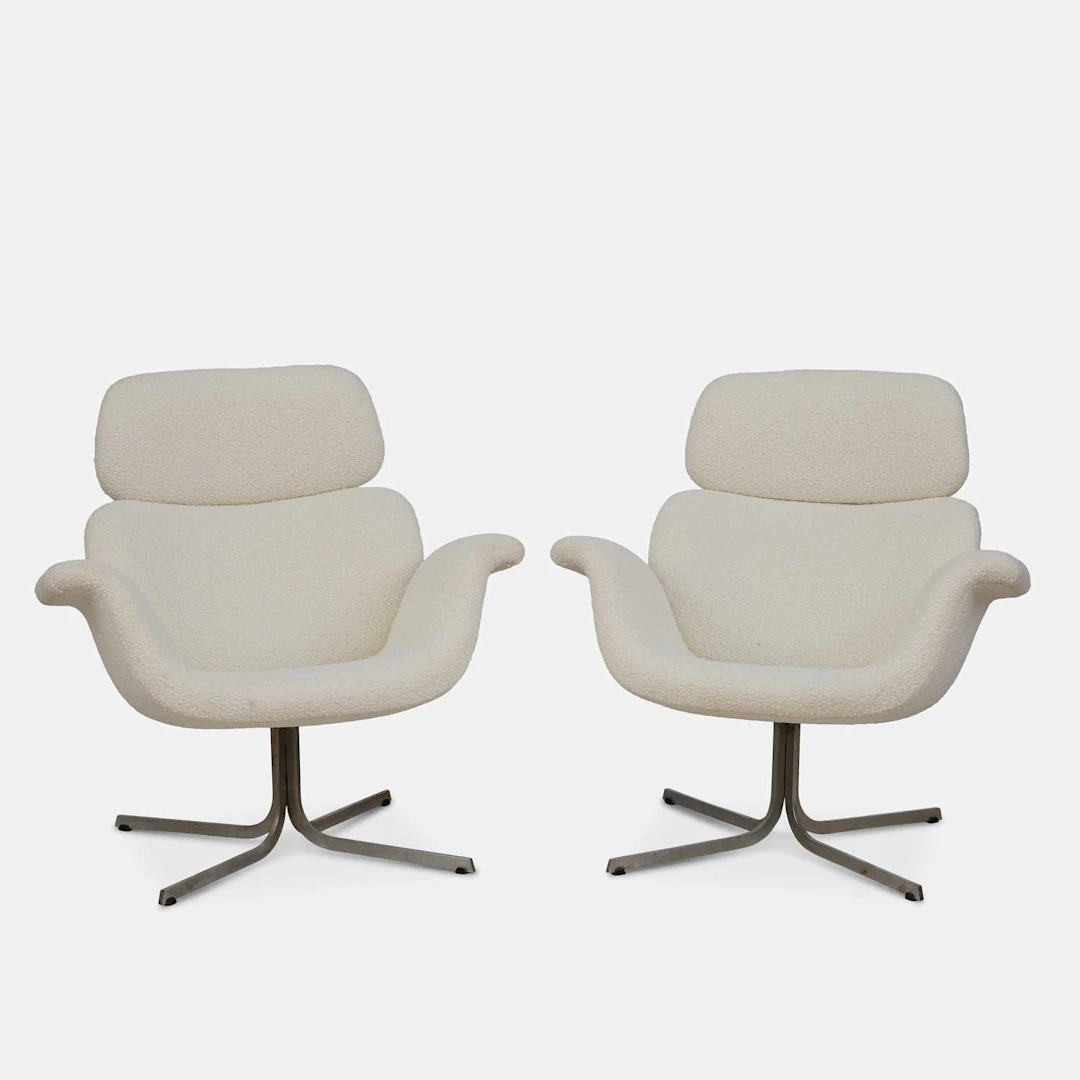 Pierre Paulin (French, 1927-2009) for Artifort a pair of 'Model 545'