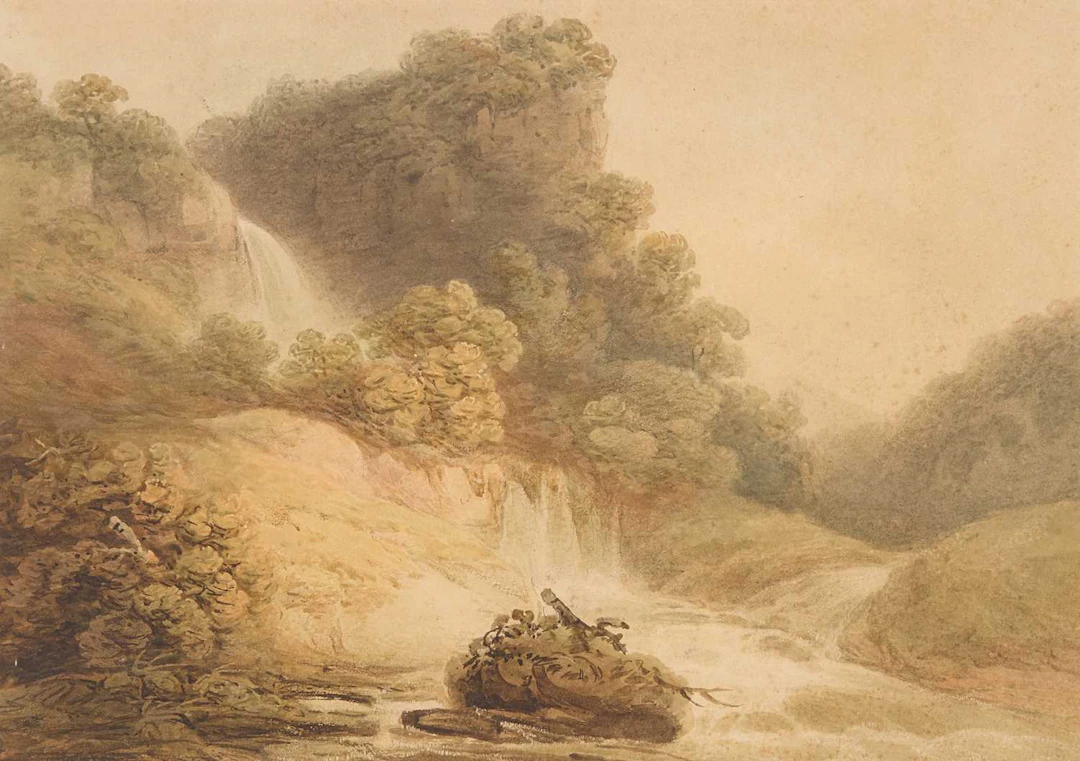 Francis Nicholson (British, 1753-1844) 'In Mossdale, Yorkshire'
