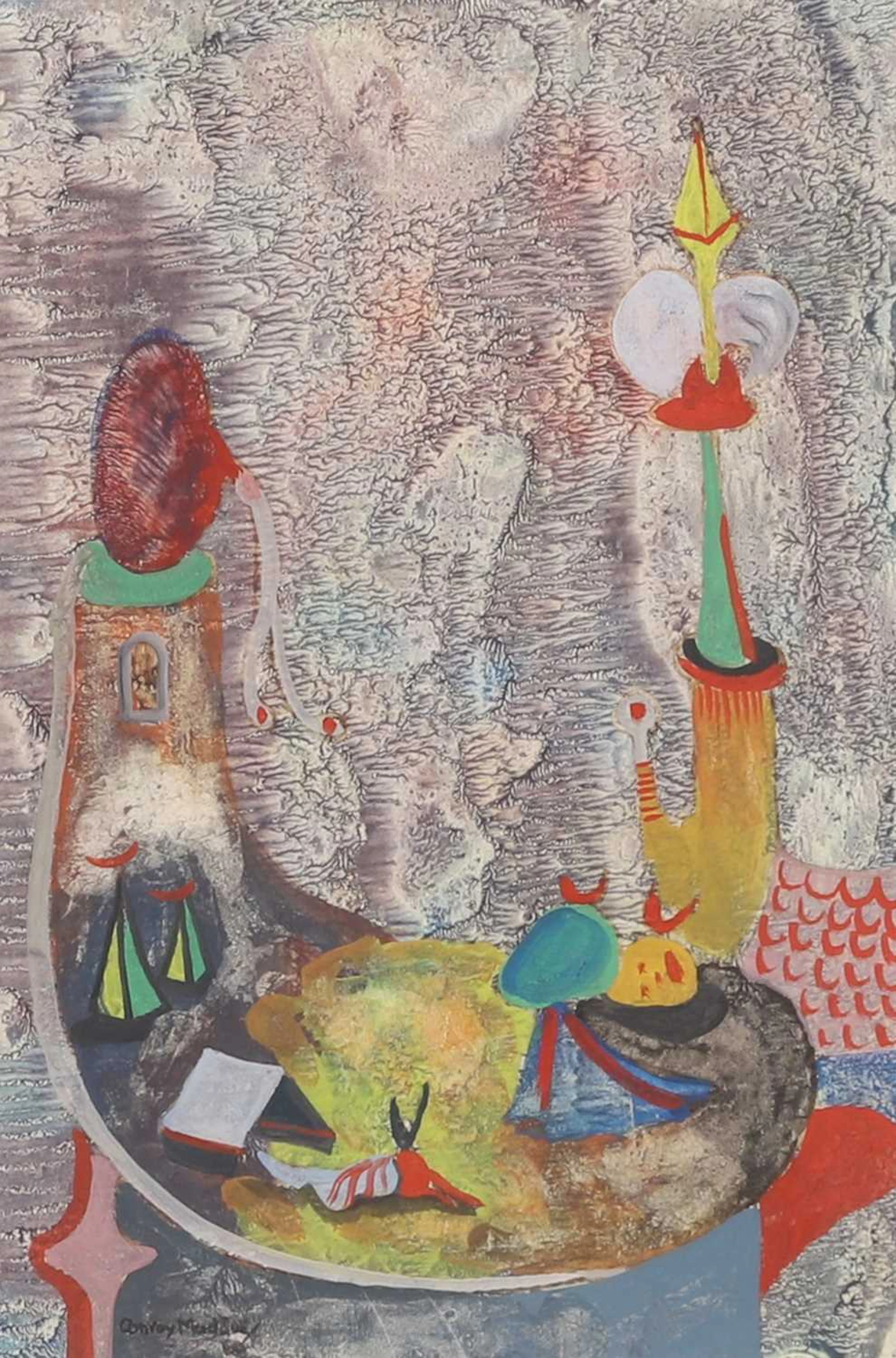 ▲ Conroy Maddox (British, 1912-2005) 'Tête-à-Tête'