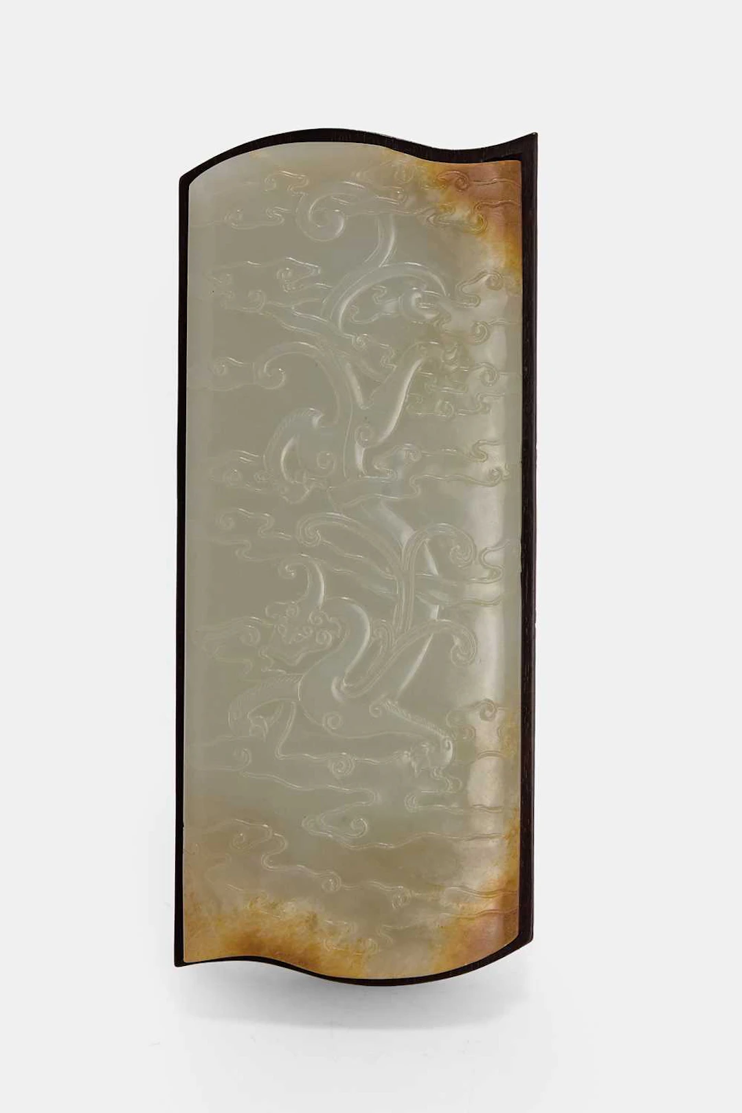 A Chinese jade armrest Qing dynasty (1644-1911)