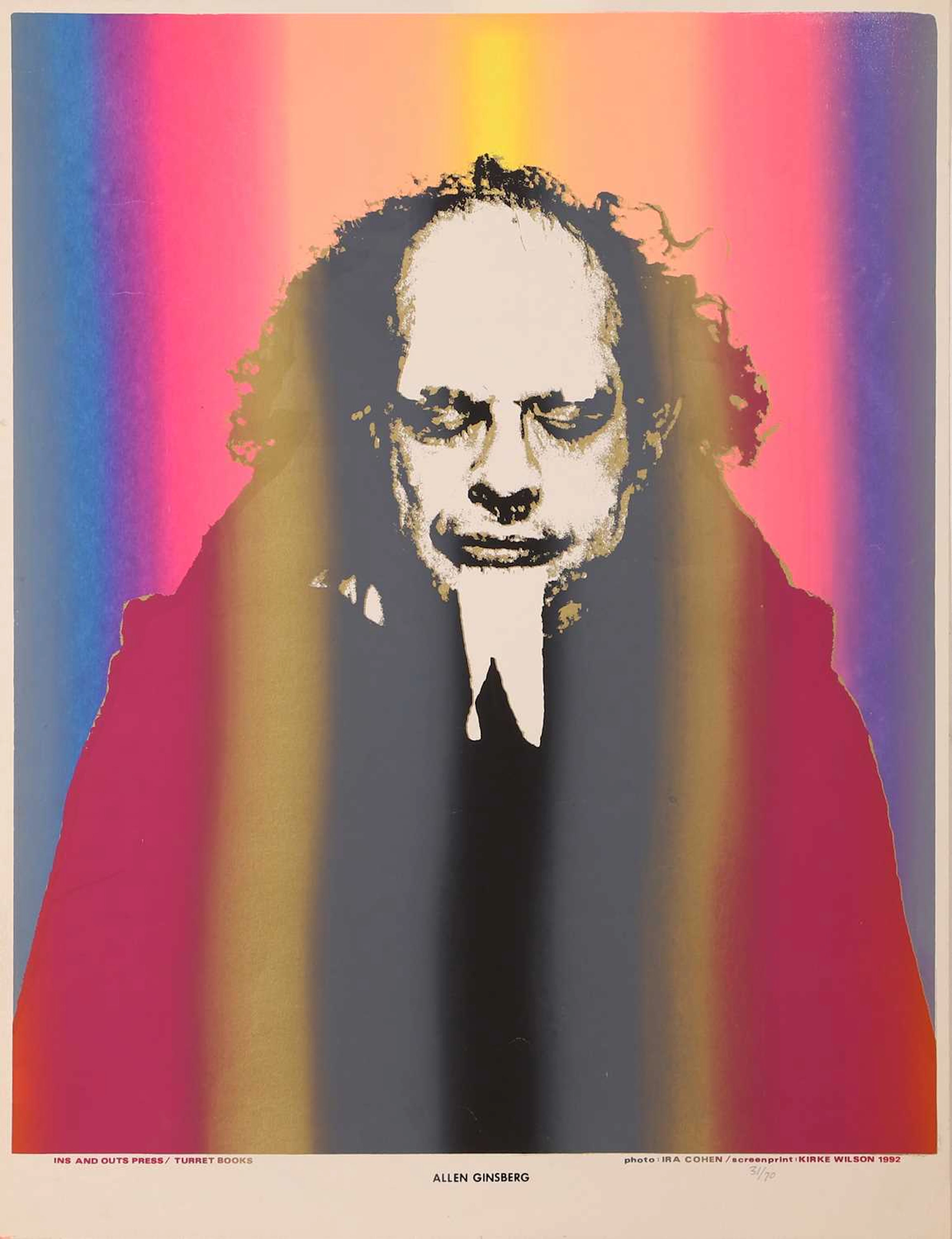 Kirke Wilson (20th century) from a 'bandaged poet' photograph by Ira