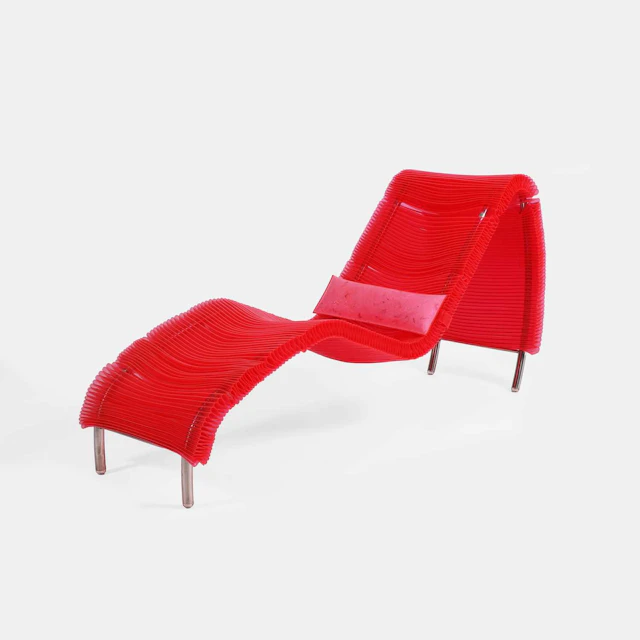 Flávia Alves de Souza (Brazilian, b.1969) for Edra a 'Pororoca' chaise longue