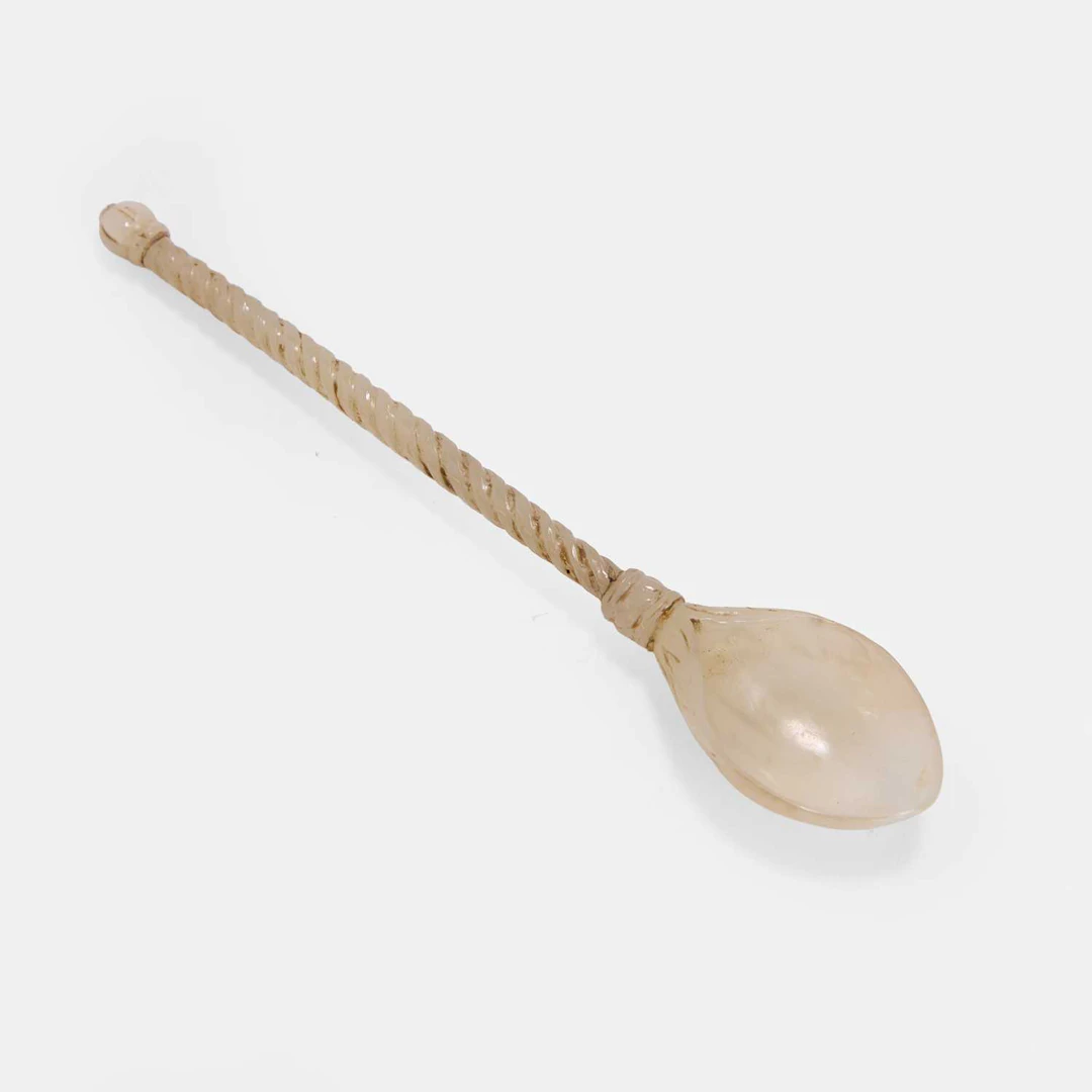 An Indian jade spoon 18th-19th century, Northern India