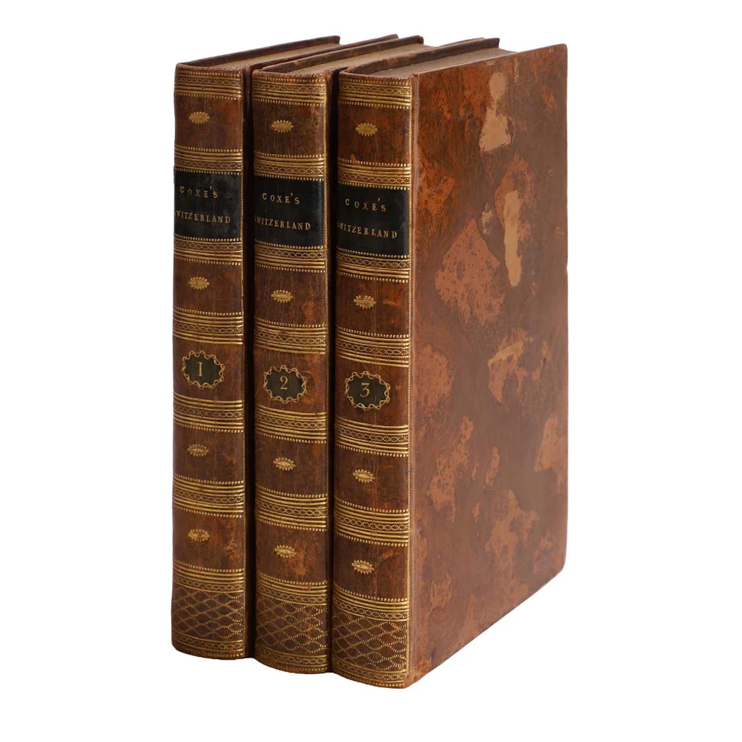 COXE, William: Travels in Switzerland, in a series of letters to William