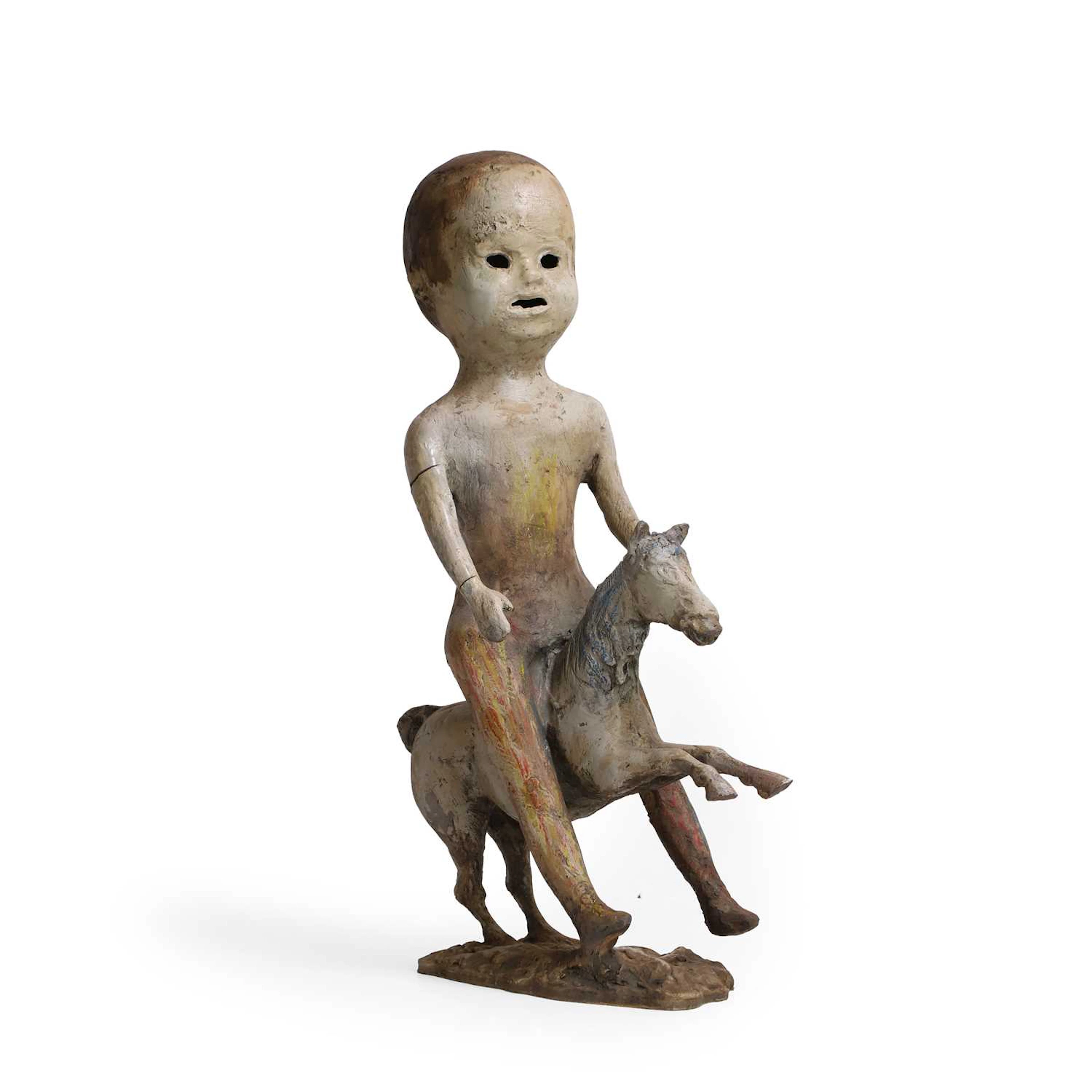 ▲ David Tolley (20th century) Horse and figure