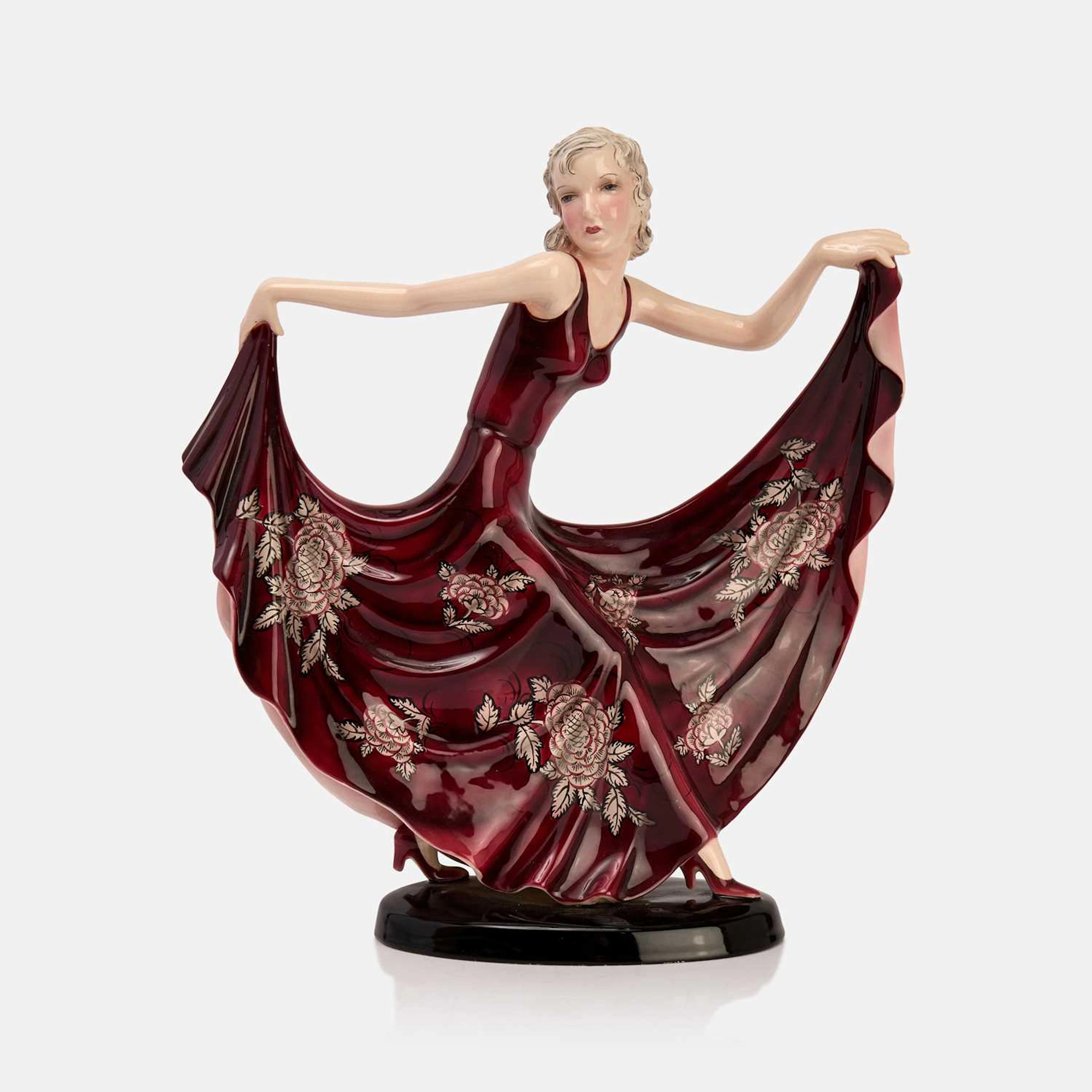 Stefan Dakon (Austrian, 1904-1992) for Goldscheider a ceramic figure