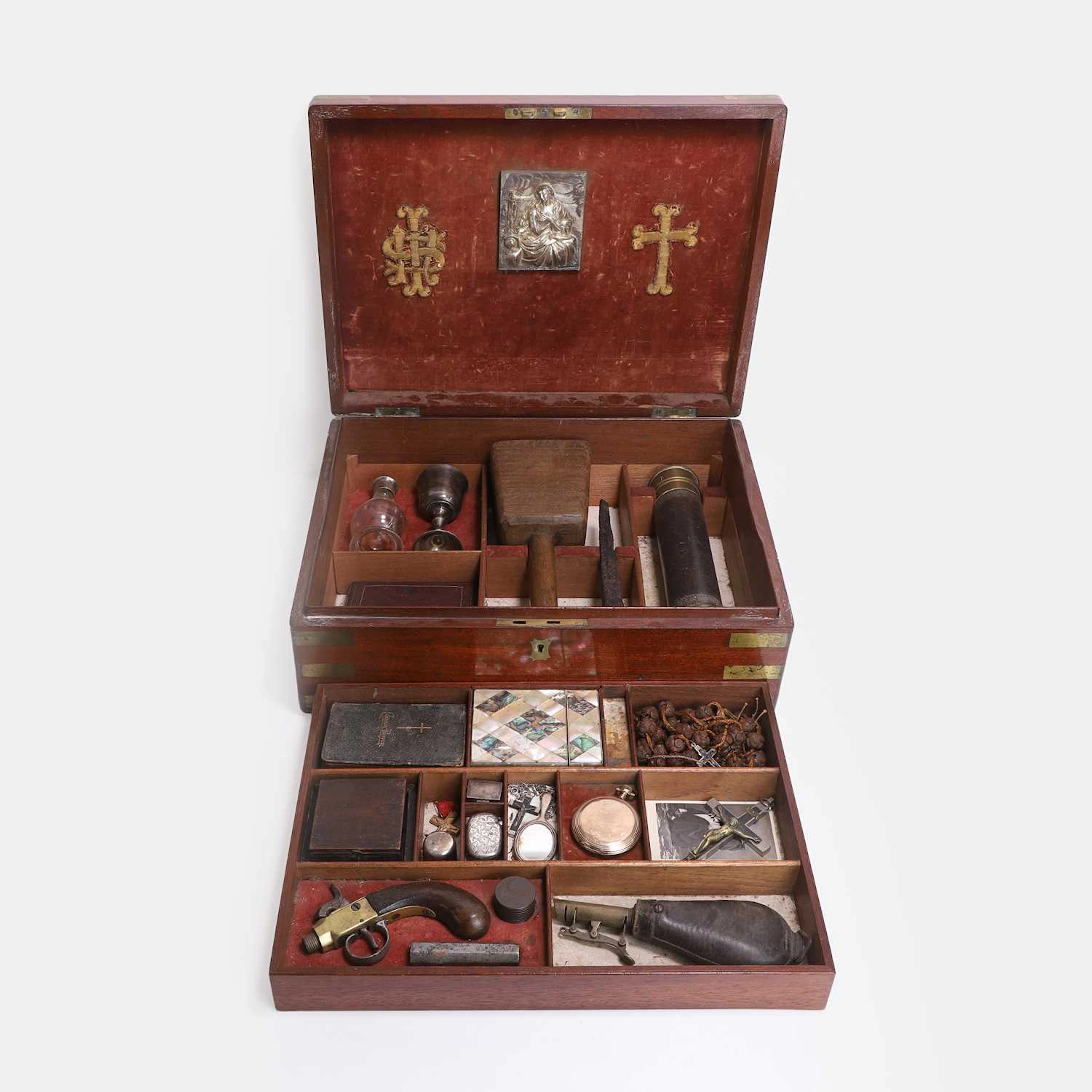 A vampire slaying kit early 20th century