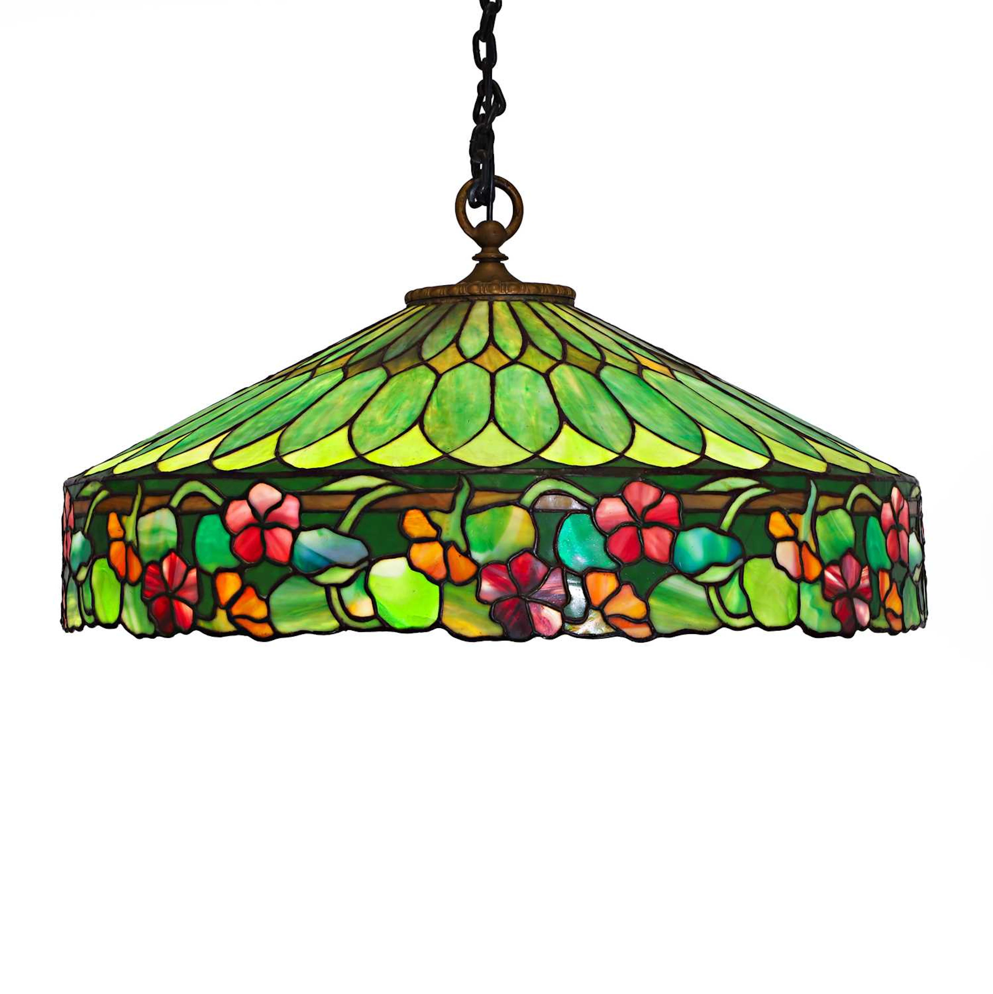 Duffner & Kimberly a 'Nasturtium' ceiling light
