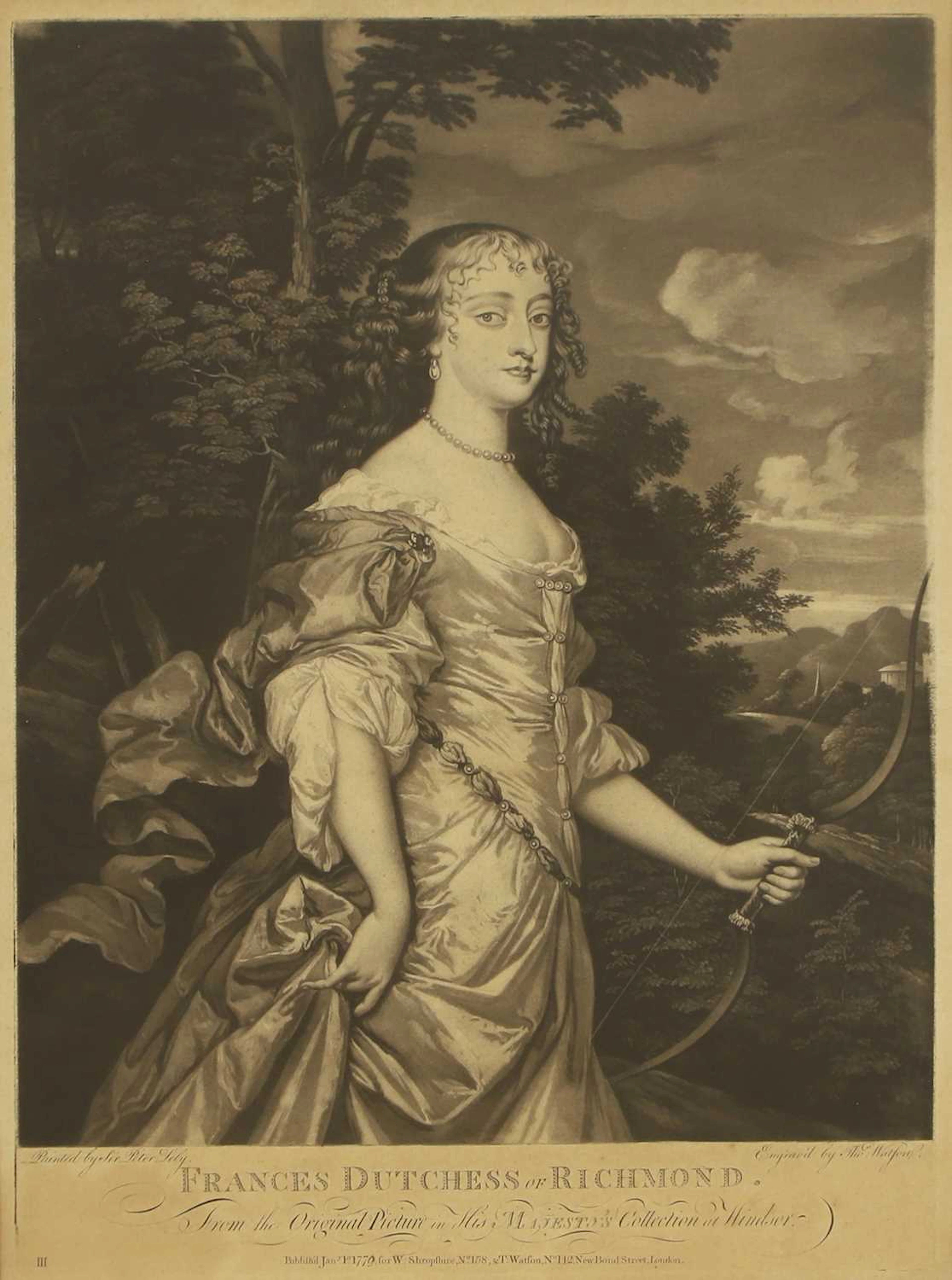 Thomas Watson (1743-1781) after Sir Peter Lely