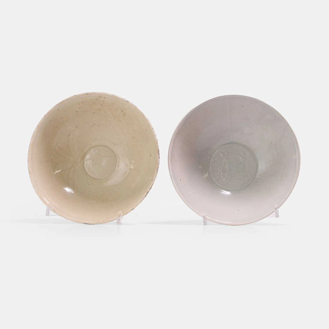 Two Chinese stoneware bowls Song dynasty (960-1279)