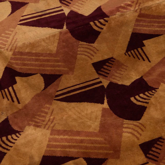 Art Deco a fabric curtain