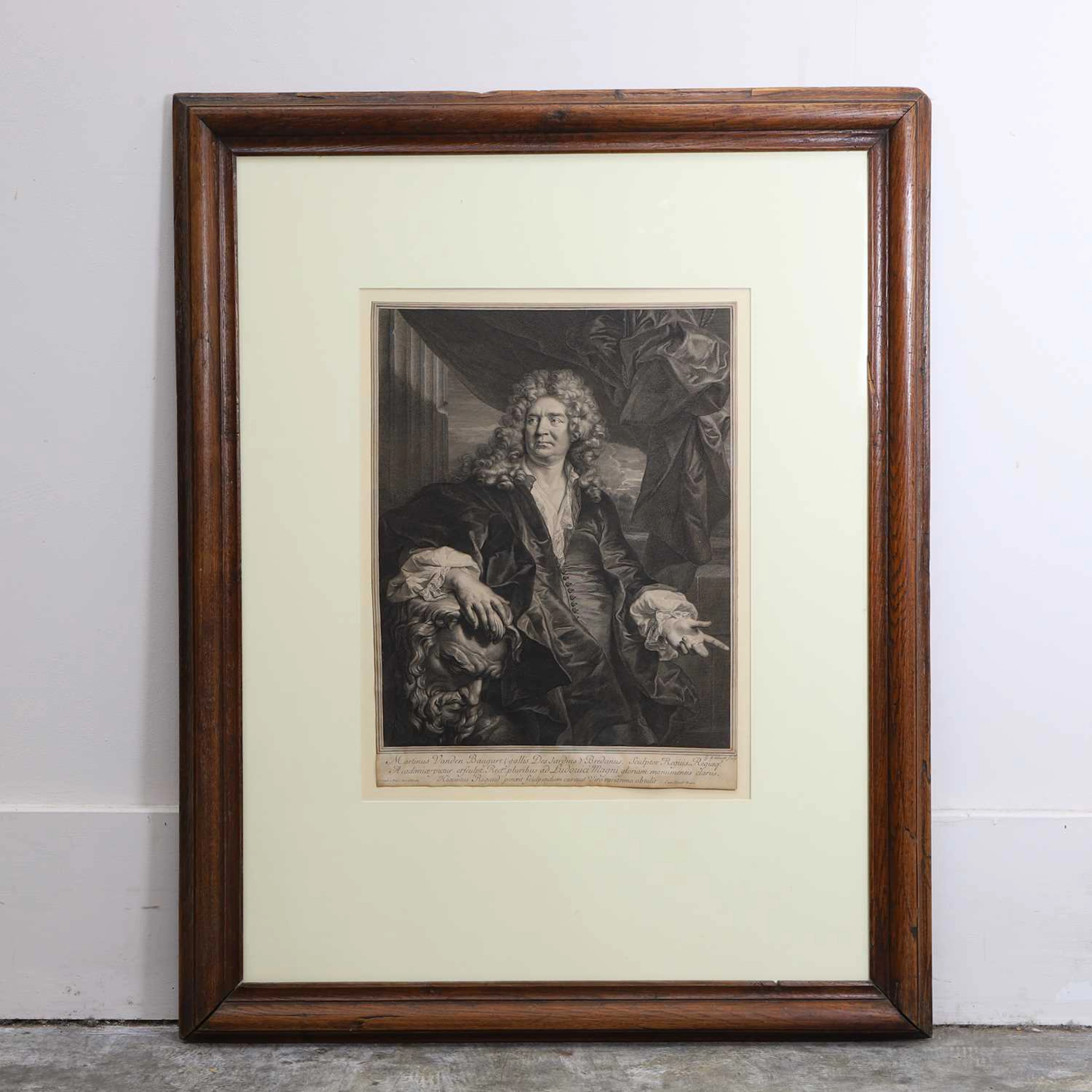 After Hyacinthe Rigaud A portrait of Martin Desjardins (Martin Vanden Bogaert)