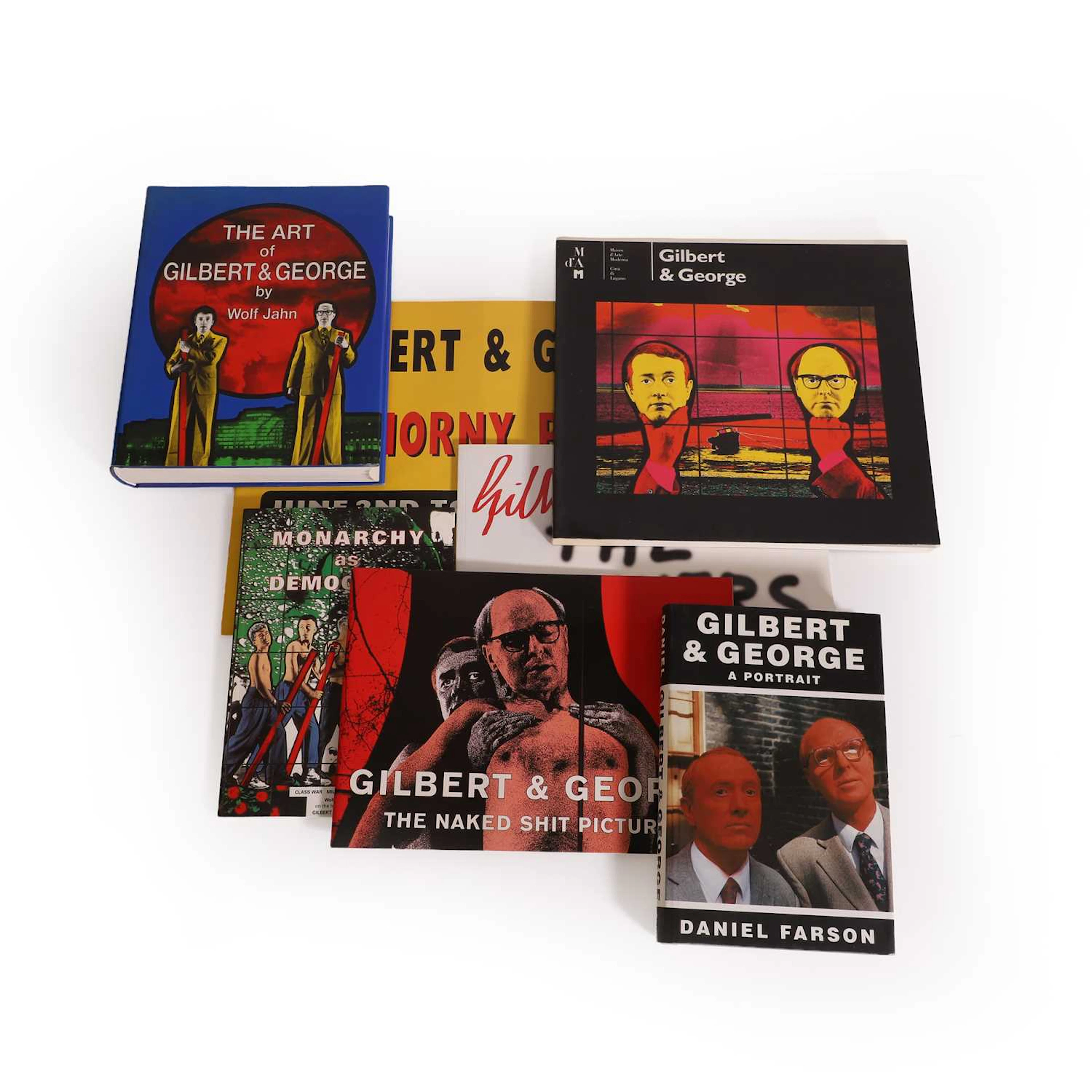 Gilbert & George (British, b.1943 and 1942) A group of seven signed