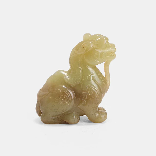 A Chinese jade carving Ming dynasty (1368-1644)