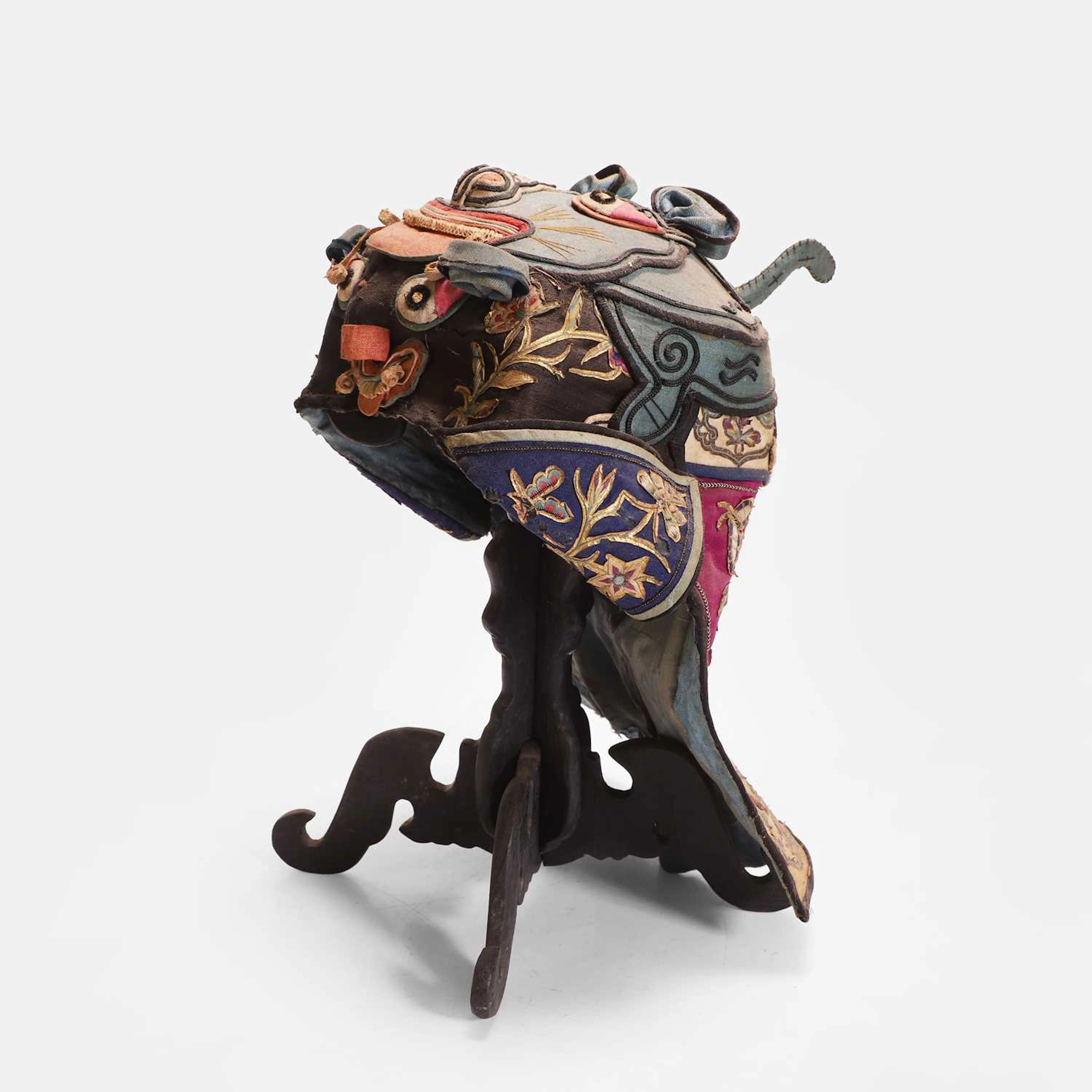 A Chinese 'tiger' hat 19th-20th century
