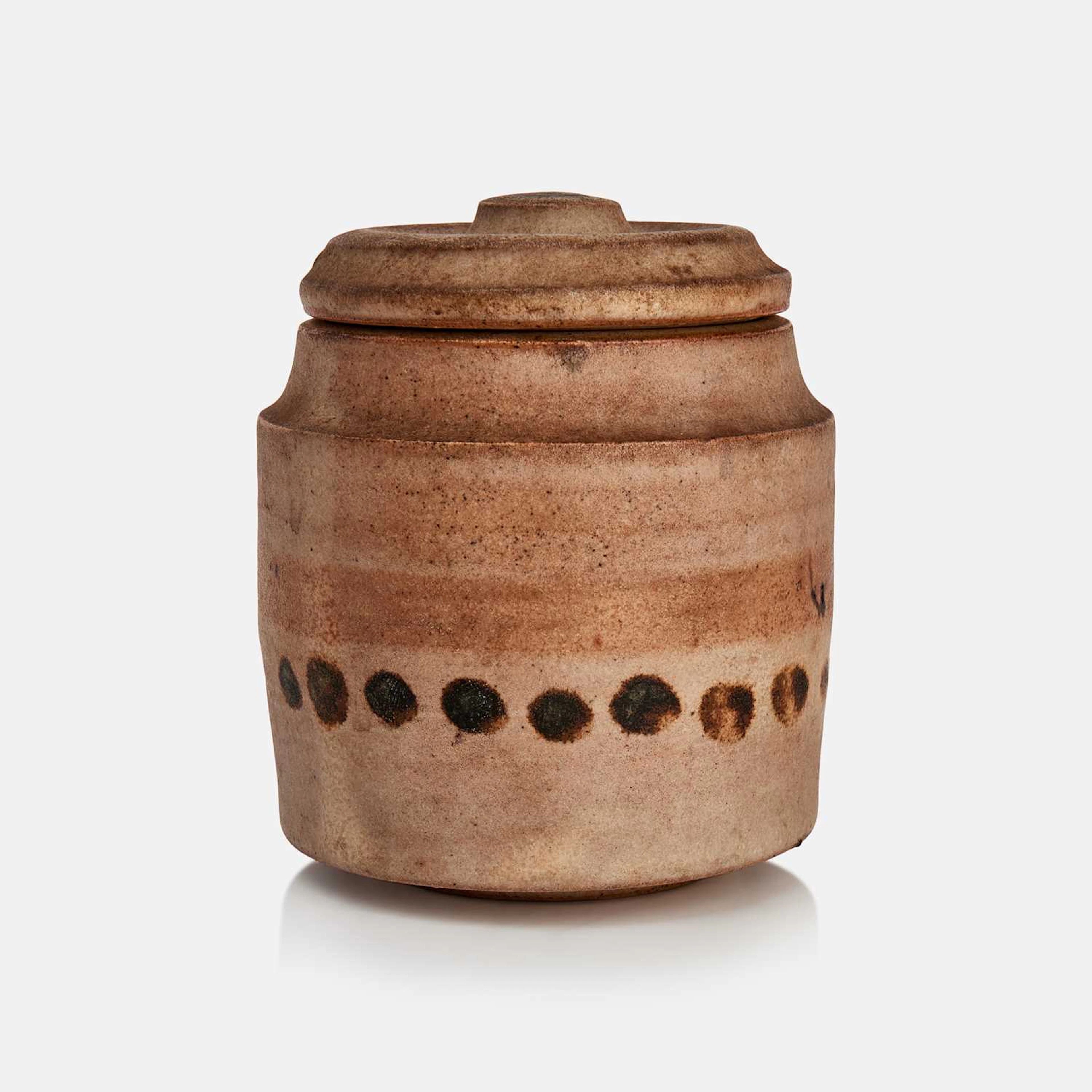 ▲ Ian Godfrey (British, 1942-1992) a lidded jar
