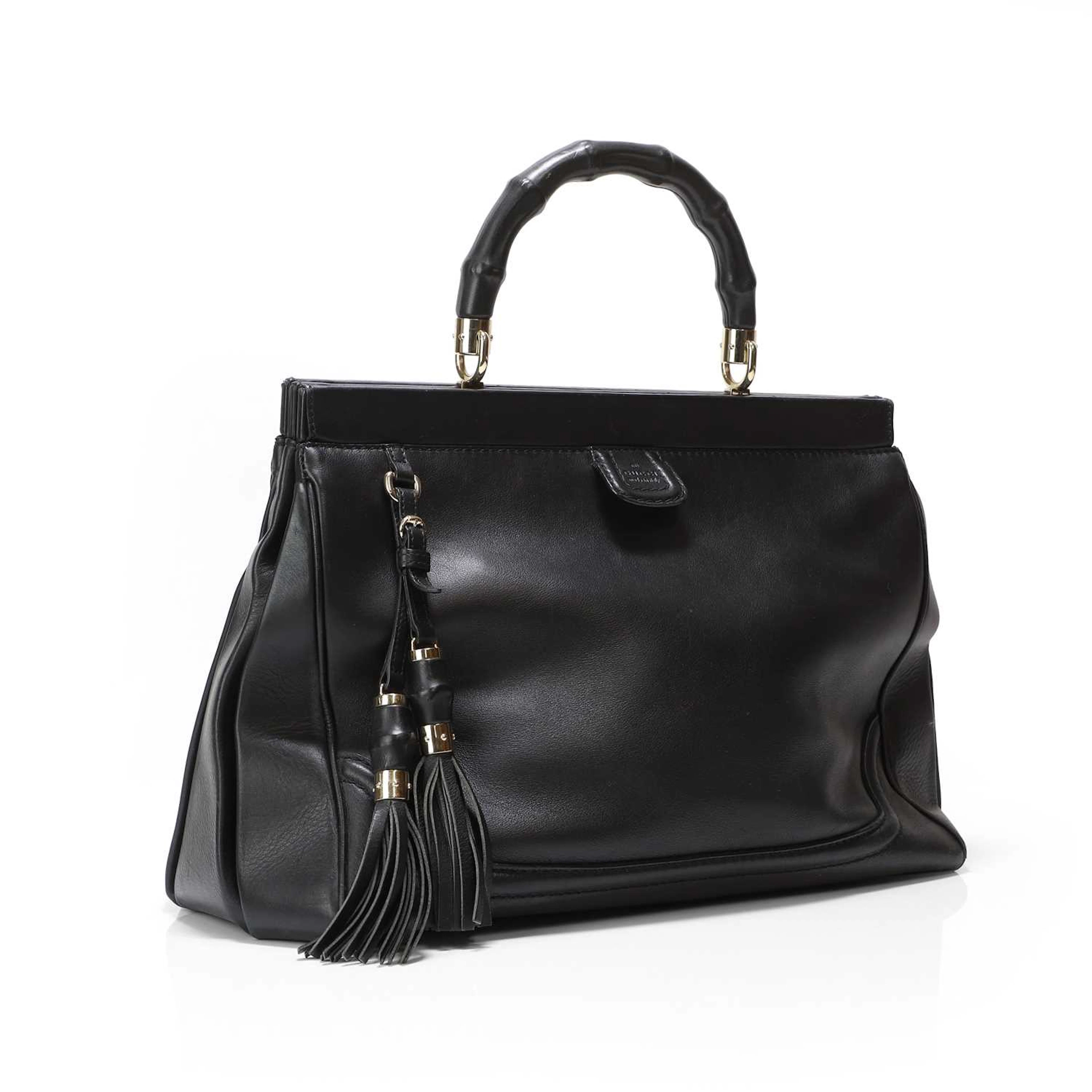 Gucci a Gucci 'Bold' Bamboo handbag