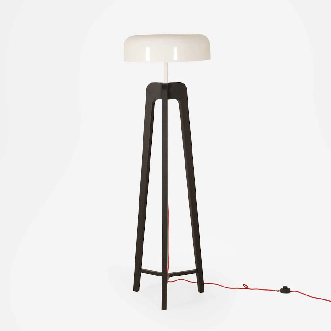 Sovrappensiero for Porada a 'Pileo' floor lamp