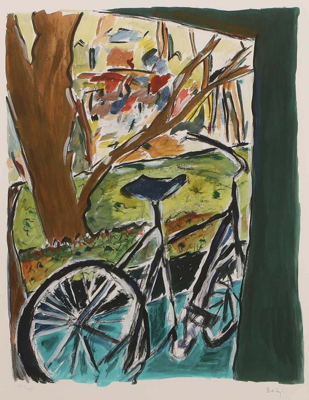 Bob Dylan (American, b.1941) 'Bicycle'