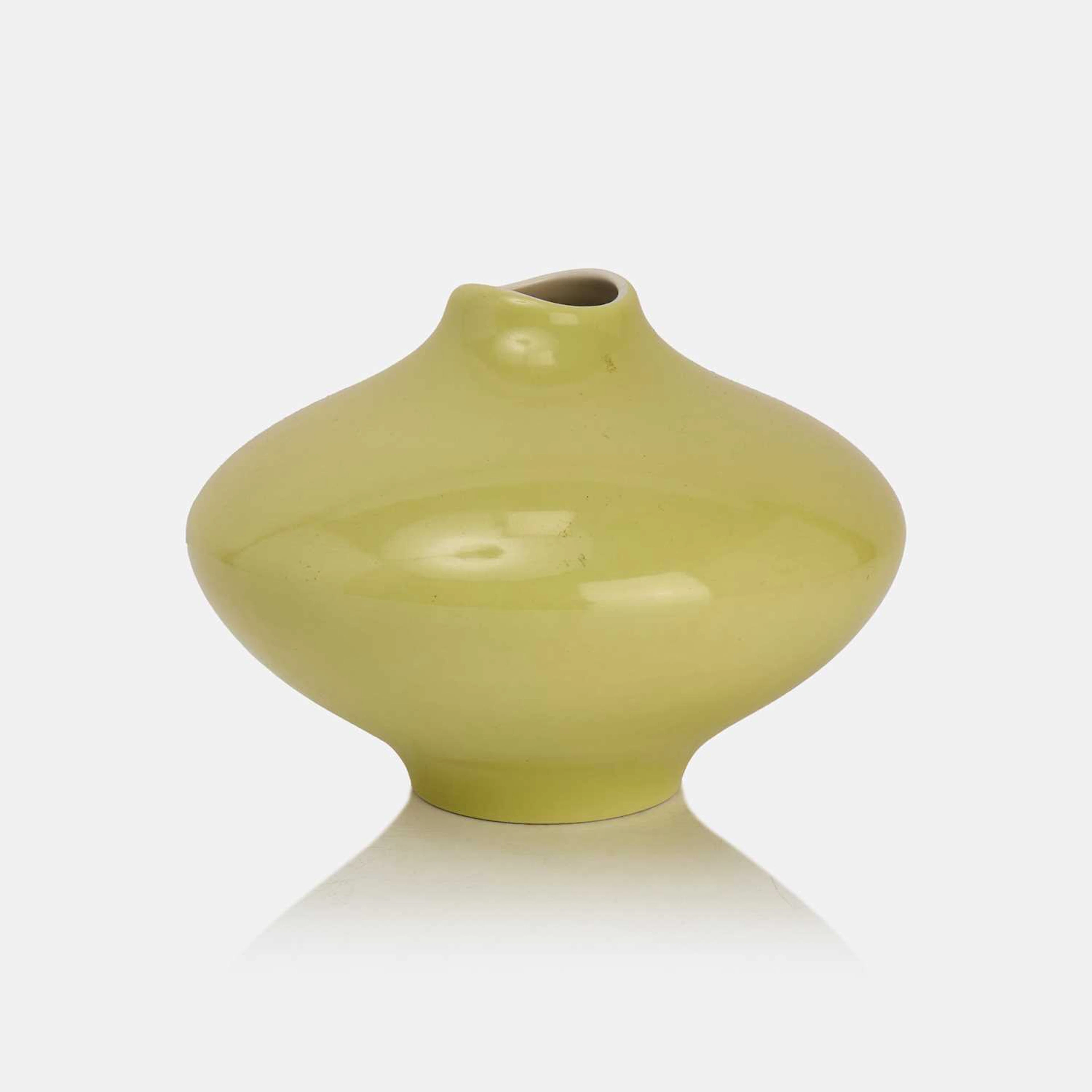 Guy Sydenham for Poole Pottery a unique freeform 'Flying Saucer' vase