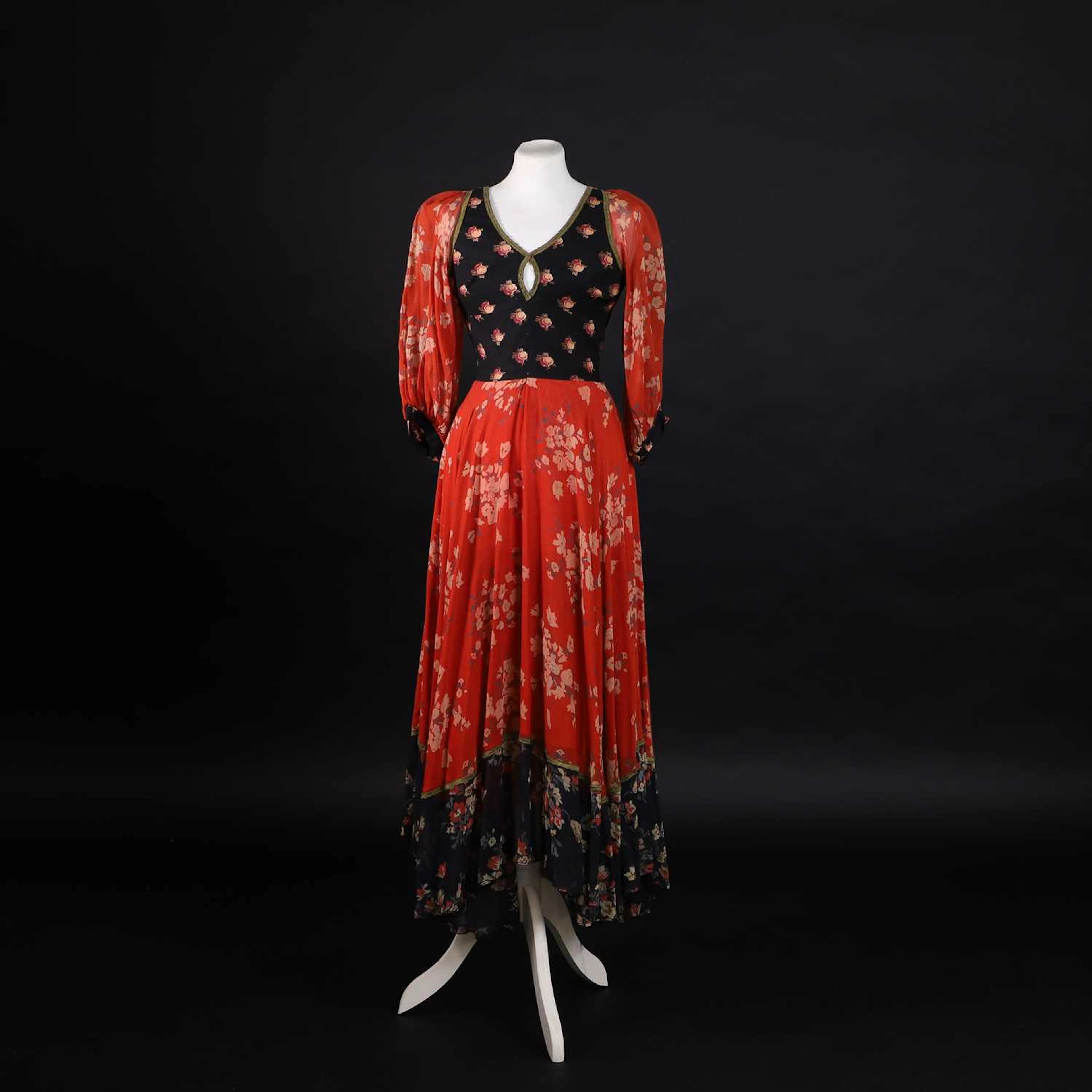 A Thea Porter 'Gypsy' dress