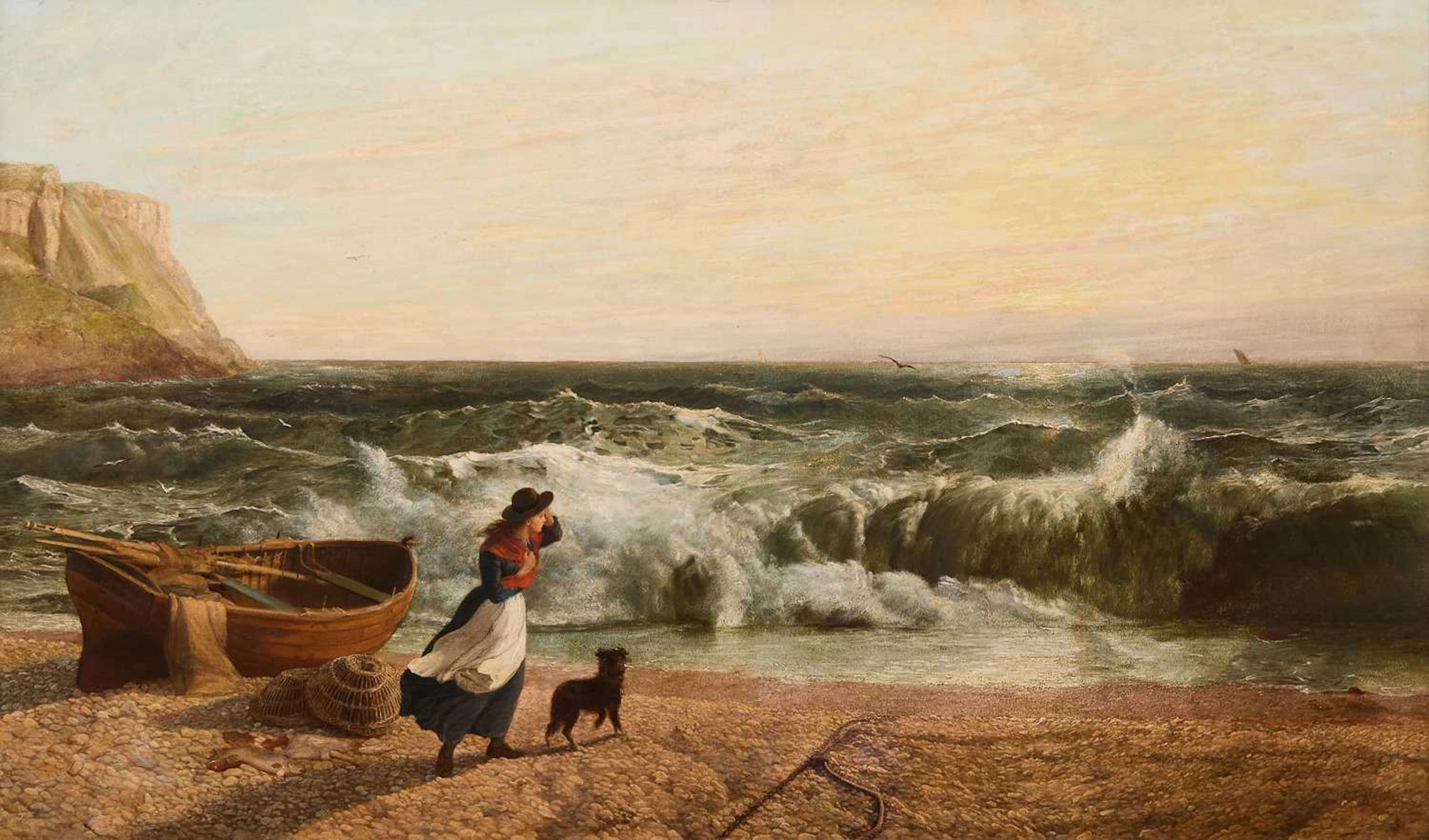 Attributed to Philip Richard Morris (British, 1836-1902) Awaiting