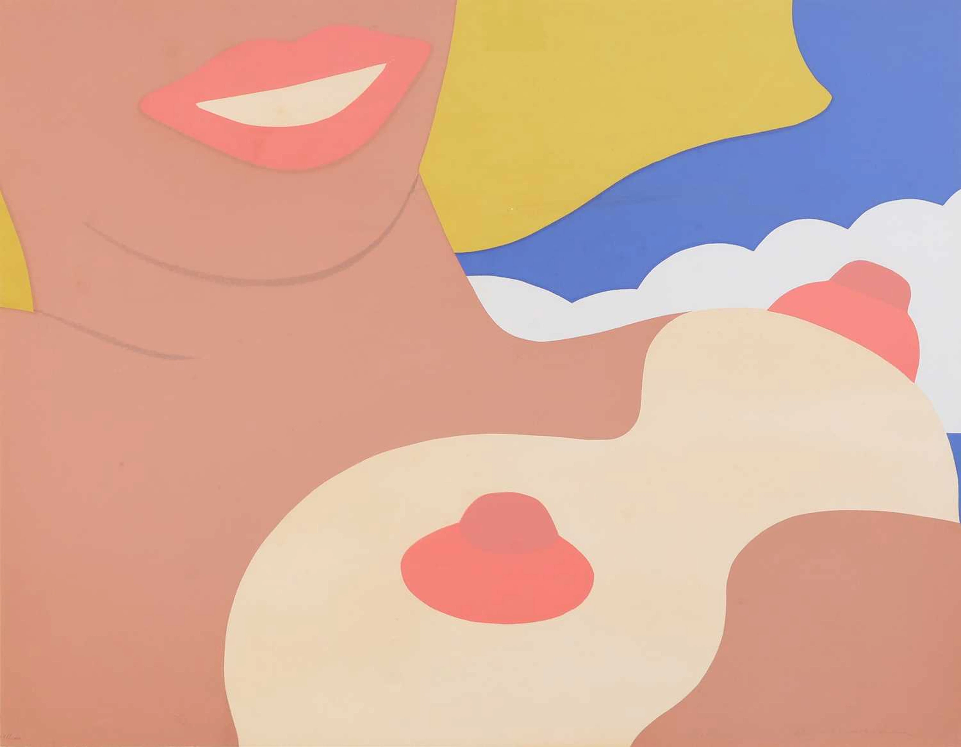 Tom Wesselmann (American, 1931-2004) Nude from the portfolio '11 Pop