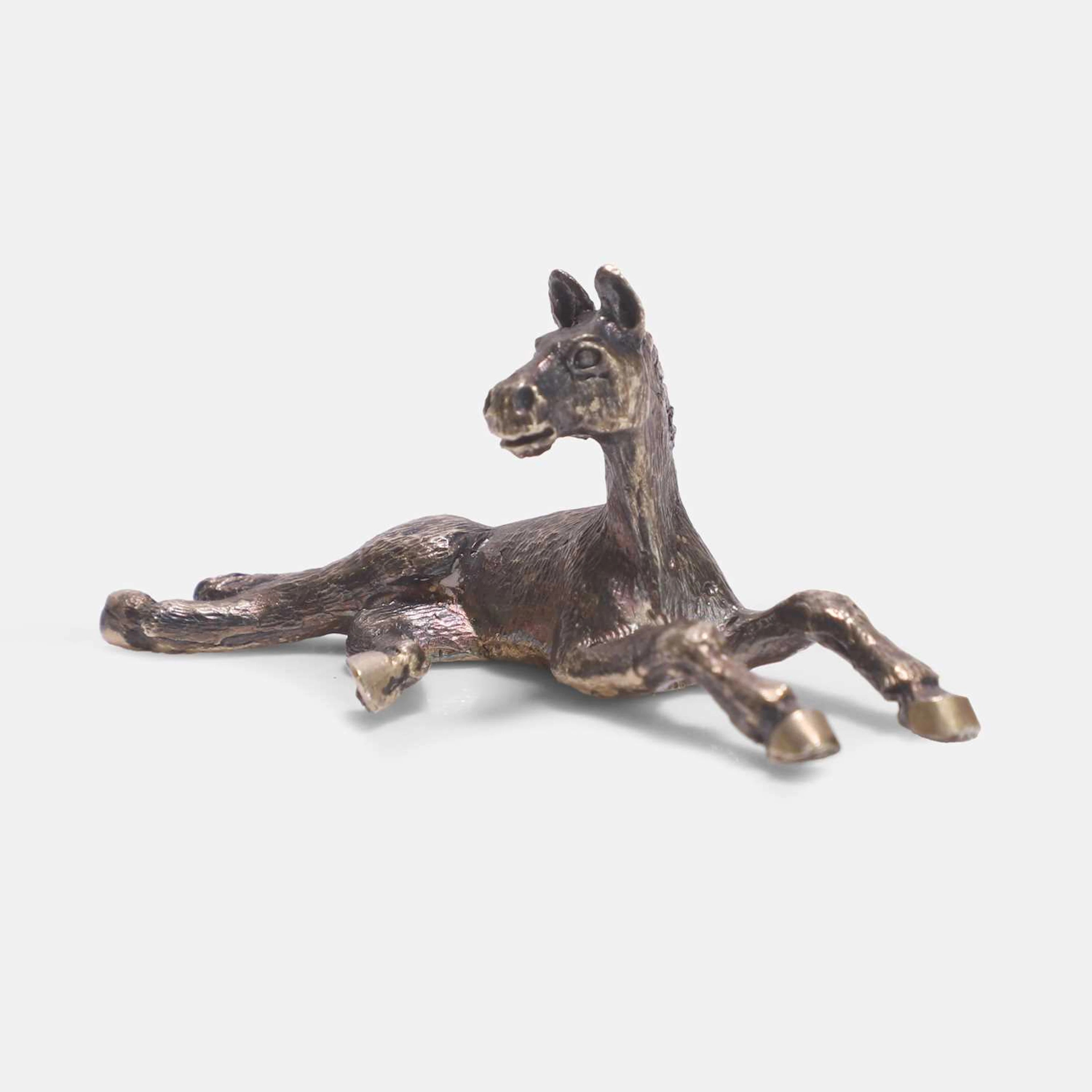 ▲ Stuart Devlin (Australian-British, 1931-2018) a silver-gilt miniature