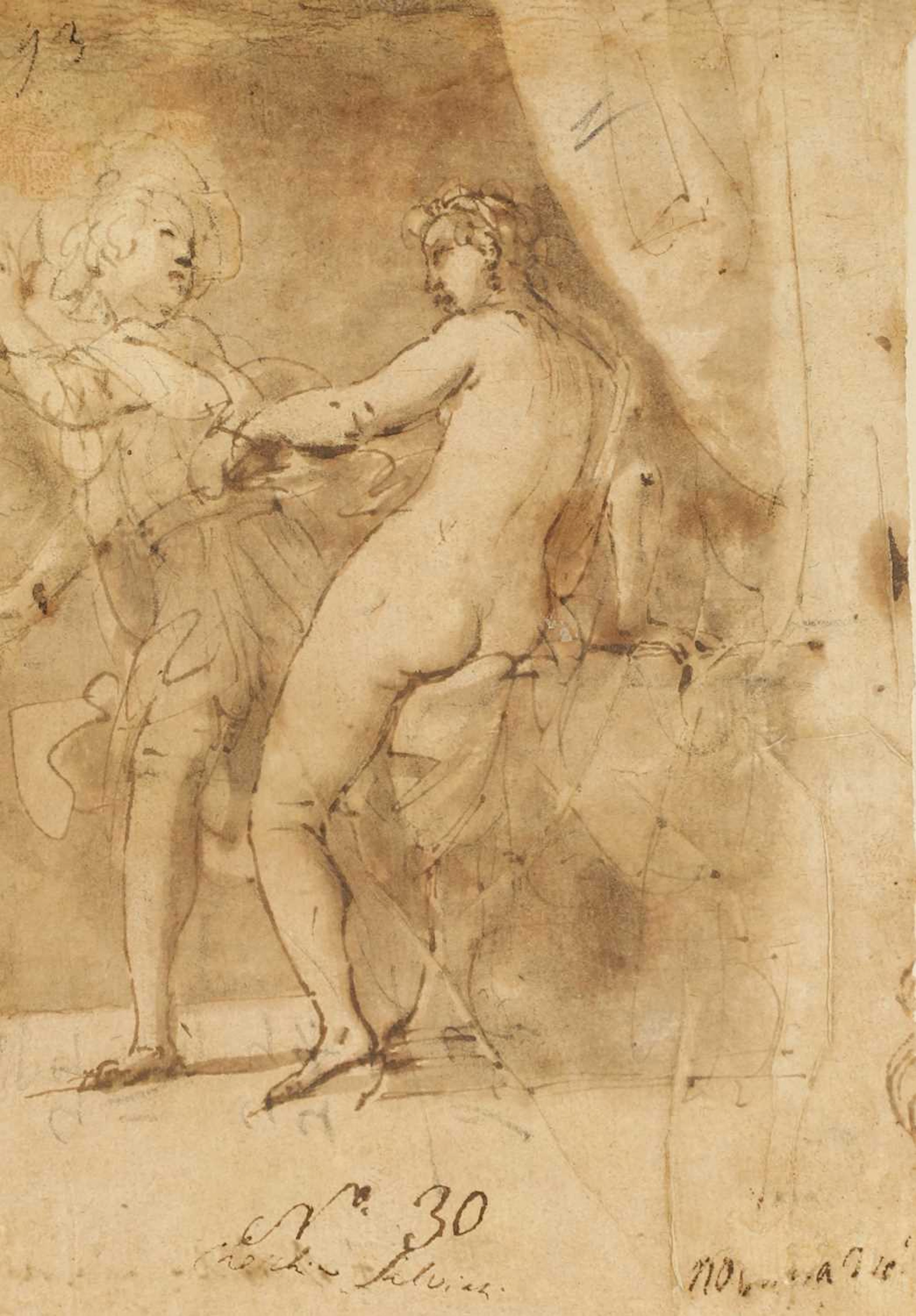 Giovanni Baglione (Italian, 1566-1643) Joseph and Potiphar’s Wife