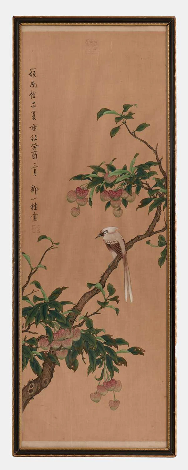 A Chinese gouache painting 20th century