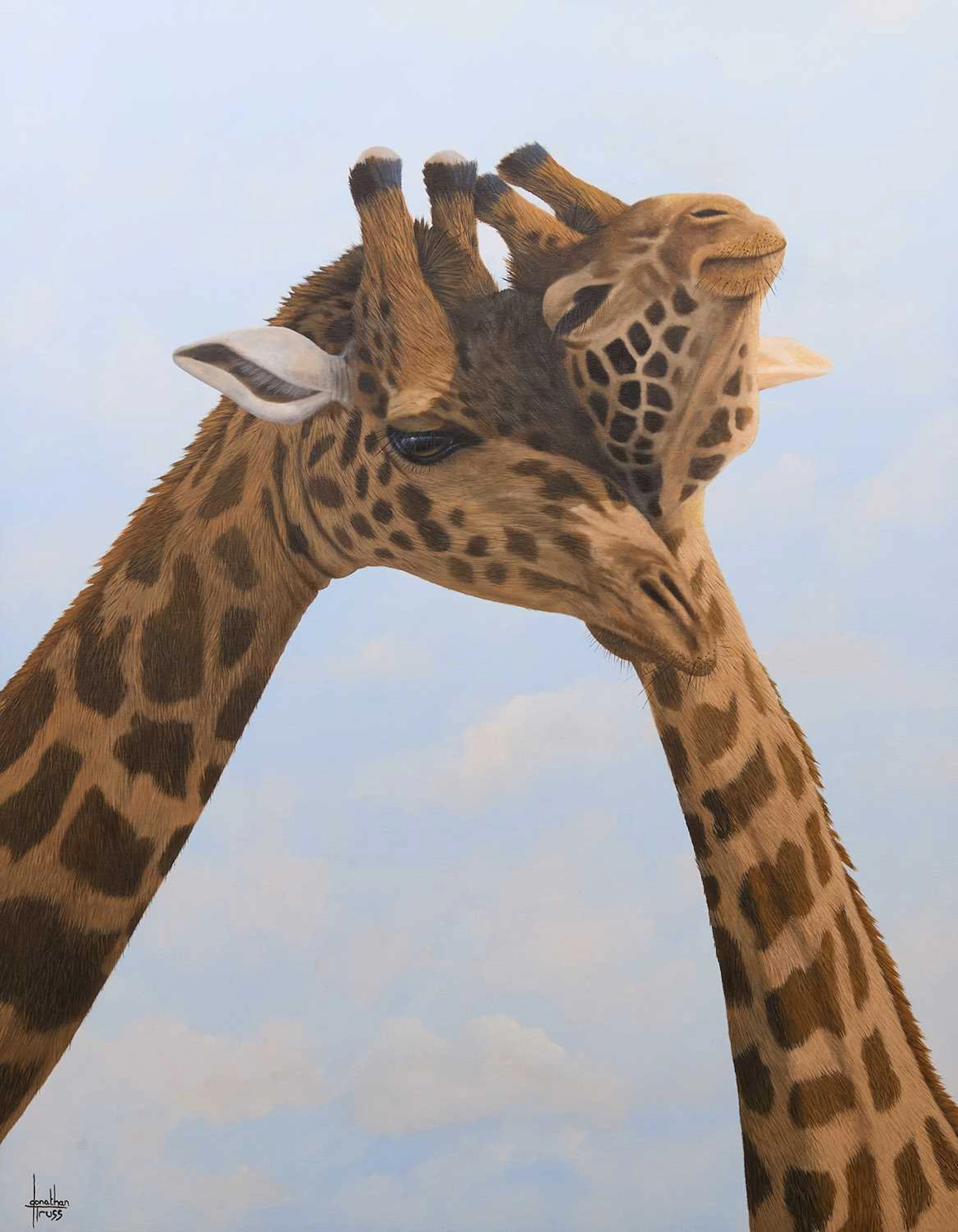 ▲ Jonathan Truss (British, b.1960) 'Love is in the Air'
