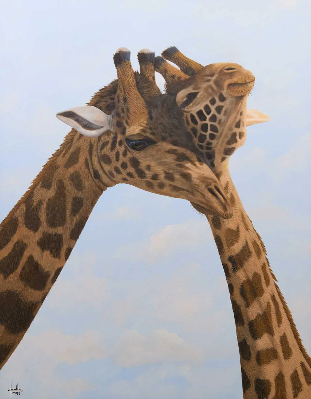 ▲ Jonathan Truss (British, b.1960) 'Love is in the Air'