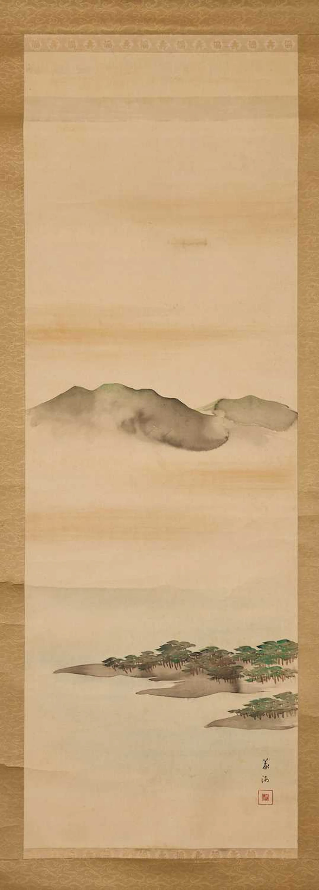 A Japanese hanging scroll early 20th century
