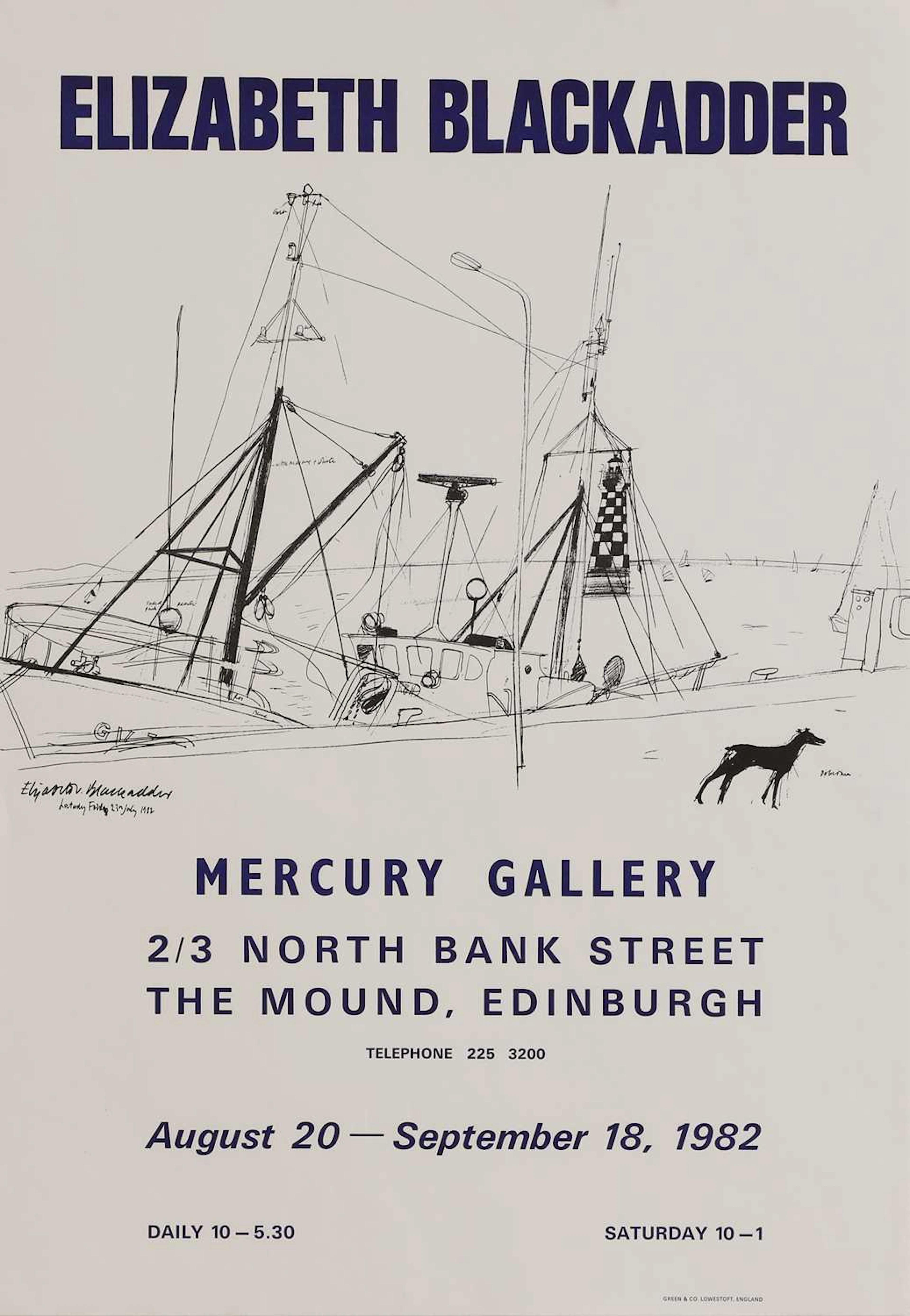 Elizabeth Blackadder (1931-2021)