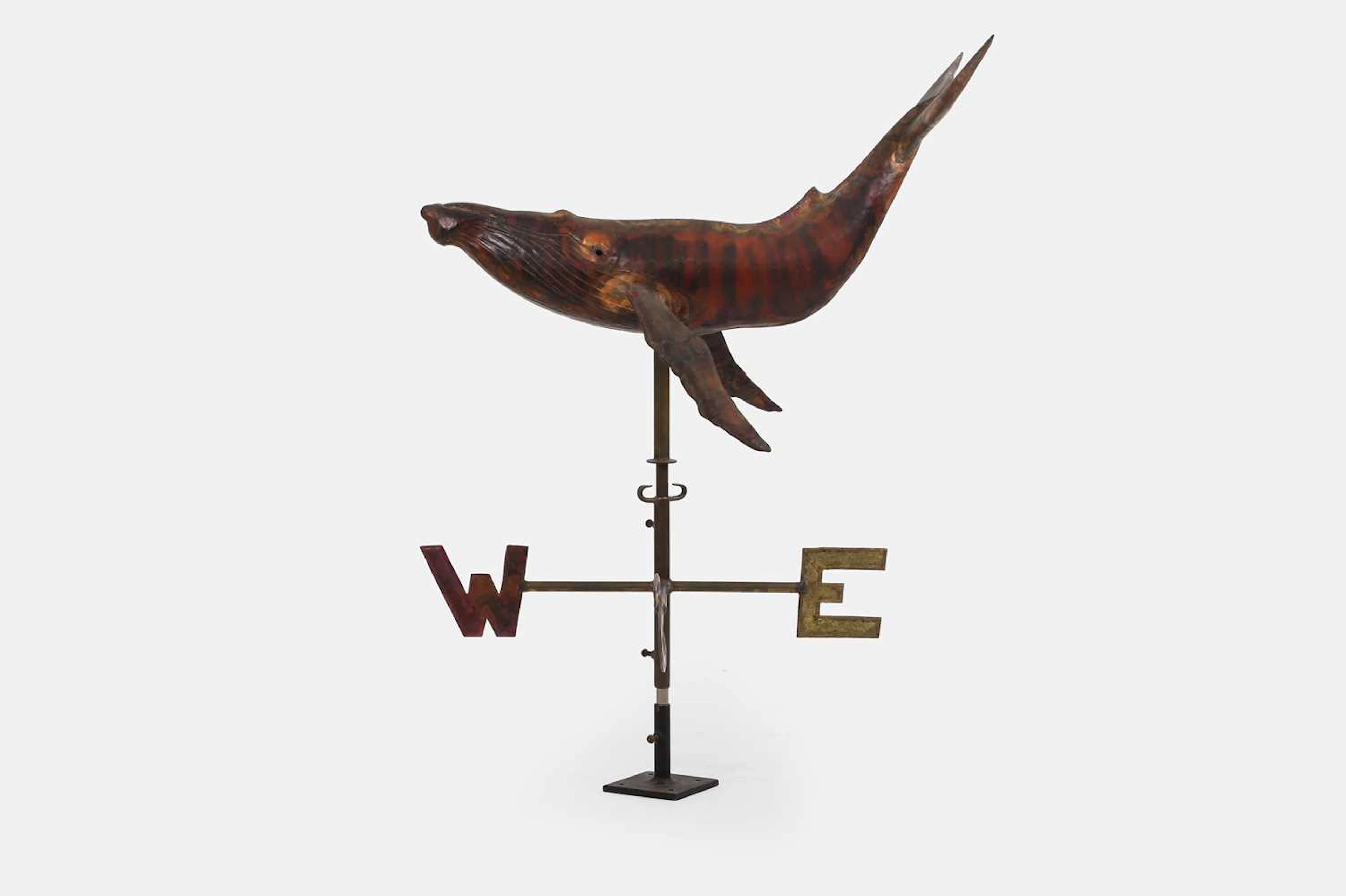 Karen Melody Green (American, b.1968) a patinated copper weathervane