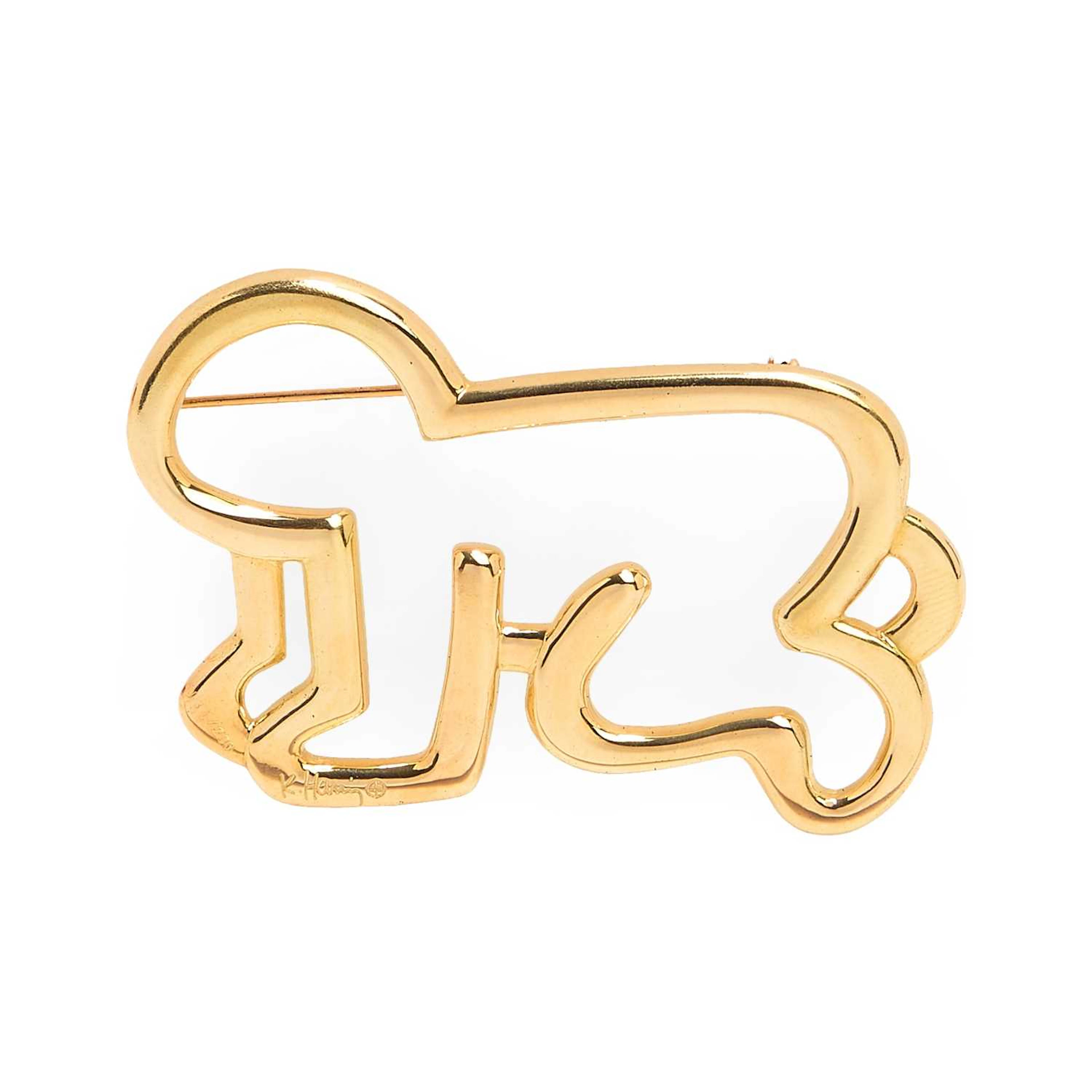 Keith Haring (American, 1958-1990) Untitled (Baby Pin), 1989