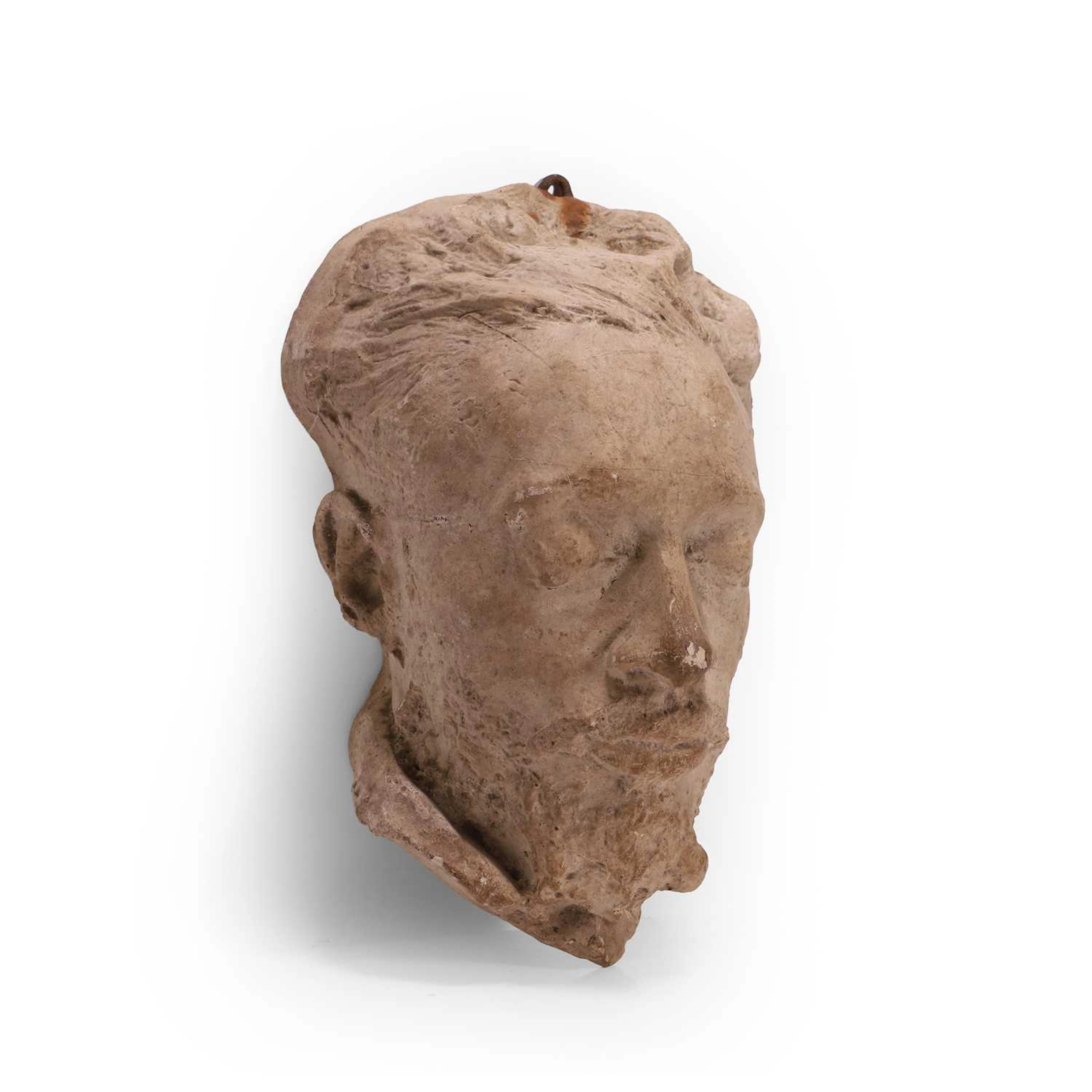 A death mask of Lev Kamenev (1883-1936) 20th century, Russian
